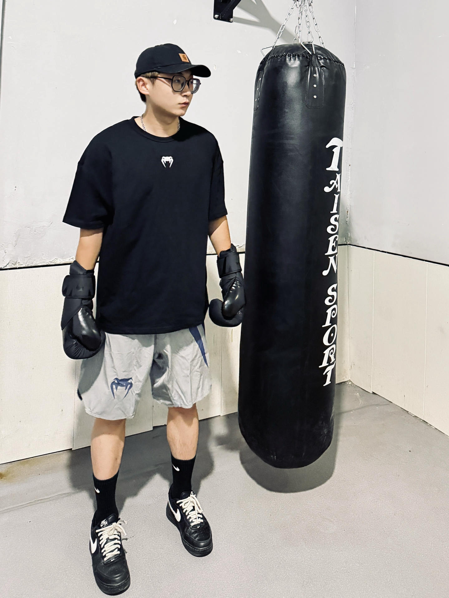 178微胖男Boxing gym OOTD｜谁还没个猛男拳击🥊梦💯