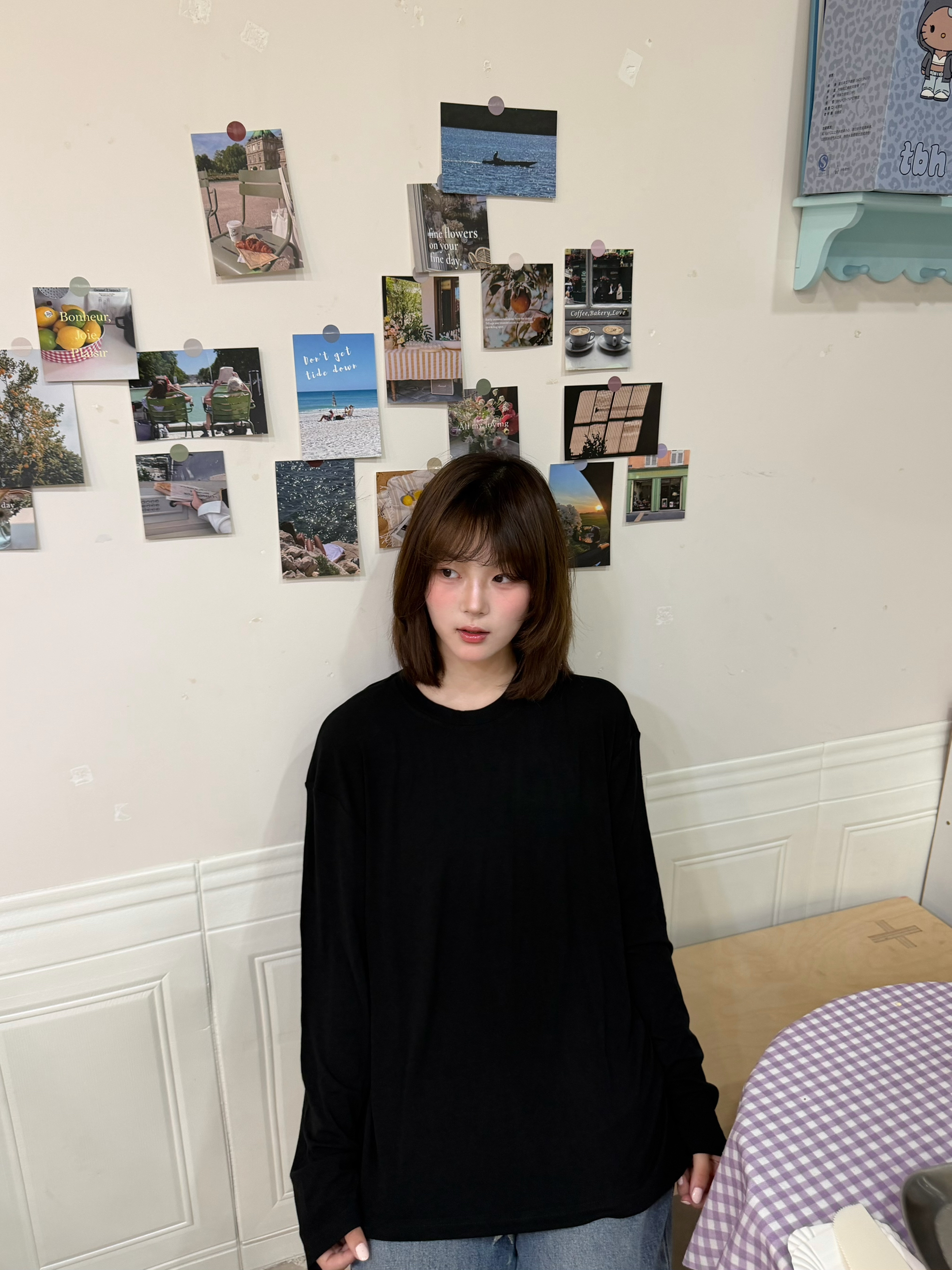 松弛感日常出行outfit🖤