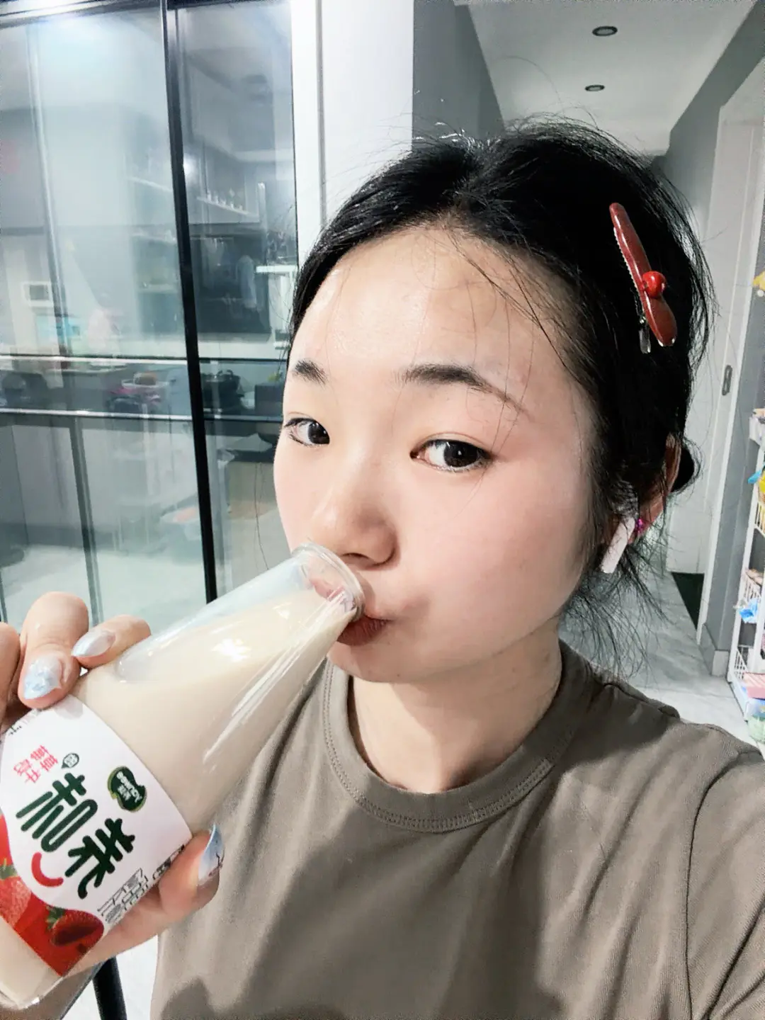 超甜~草莓牛奶味🍓🥛💕