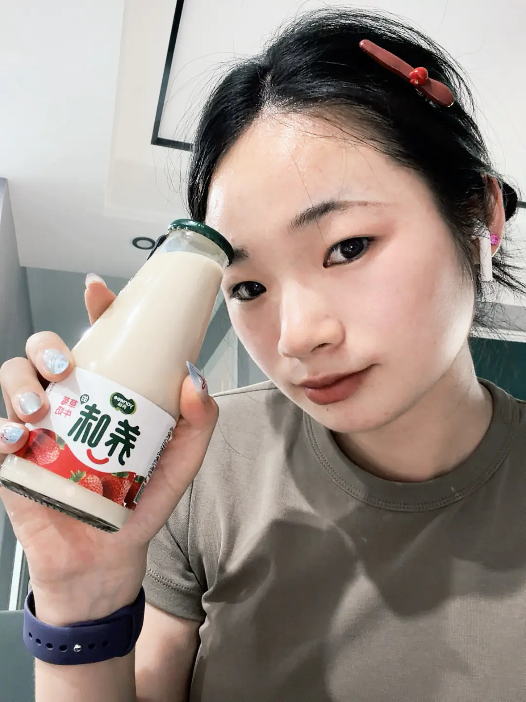 超甜~草莓牛奶味🍓🥛💕