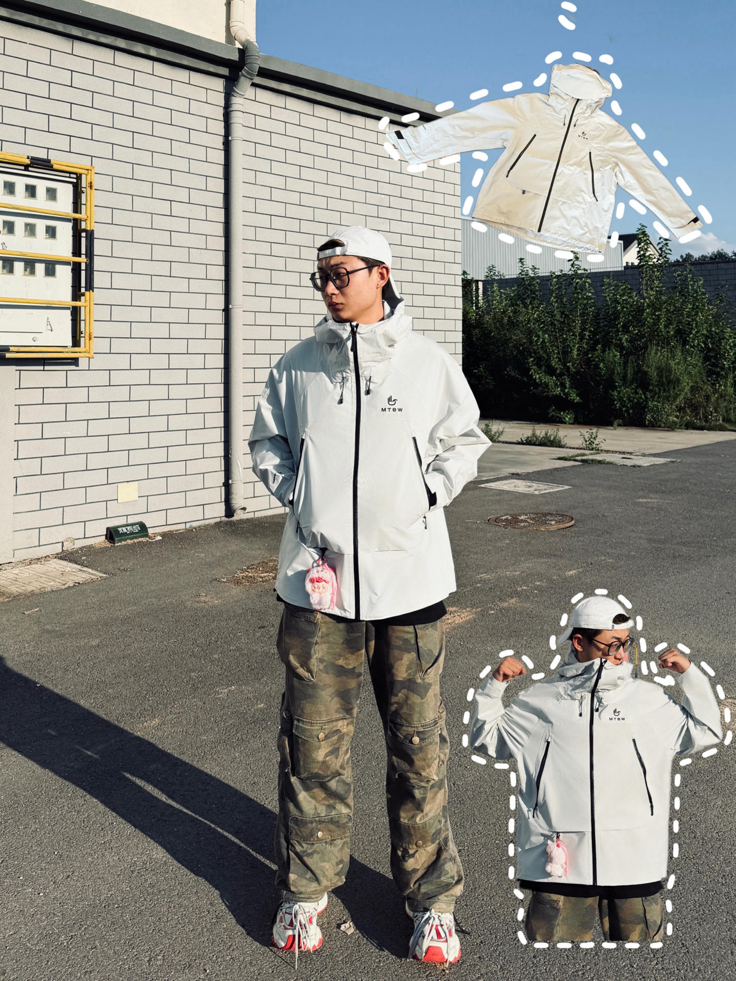 looklook178男大入秋第一件冲锋衣🔆🔆🔆/我和秋天搭上了💯
