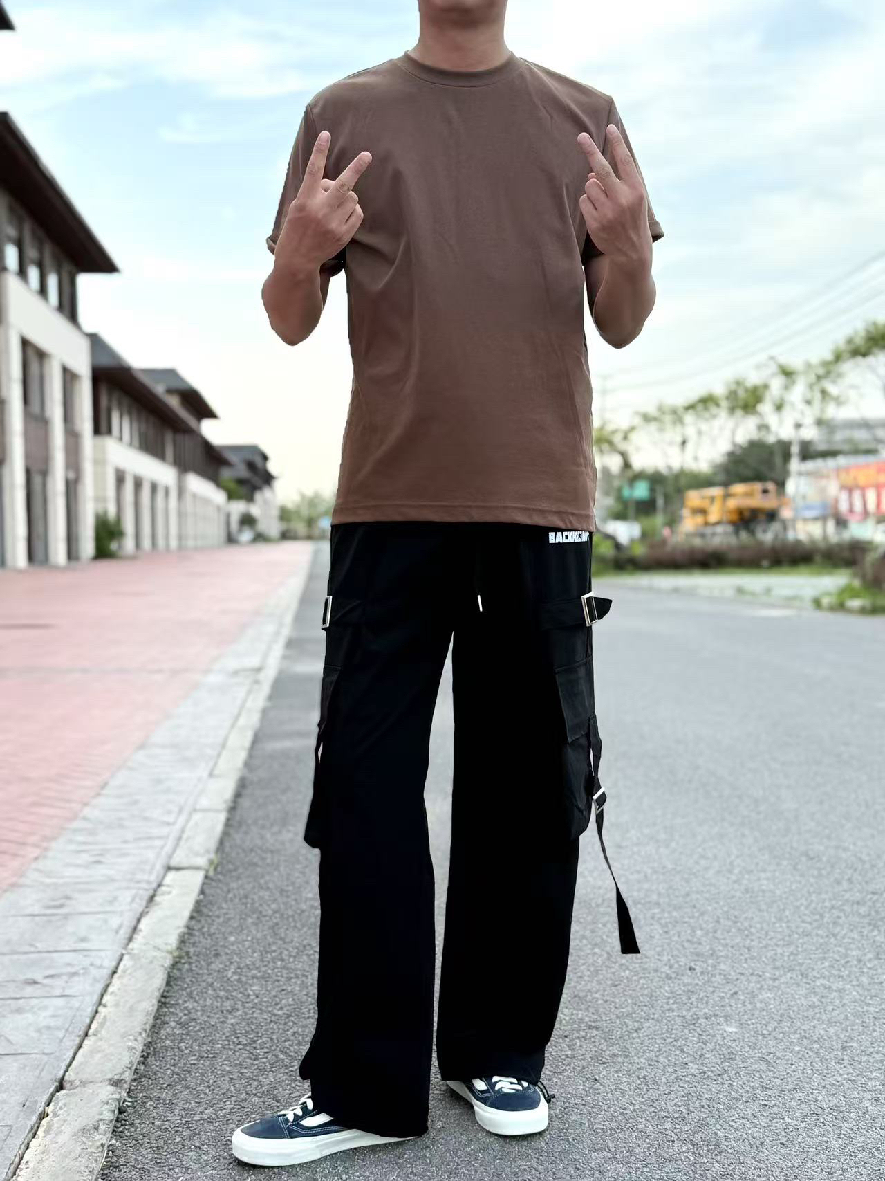 美式复古工装裤