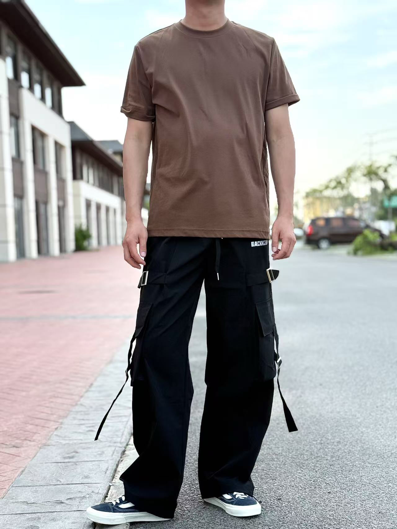 美式复古工装裤