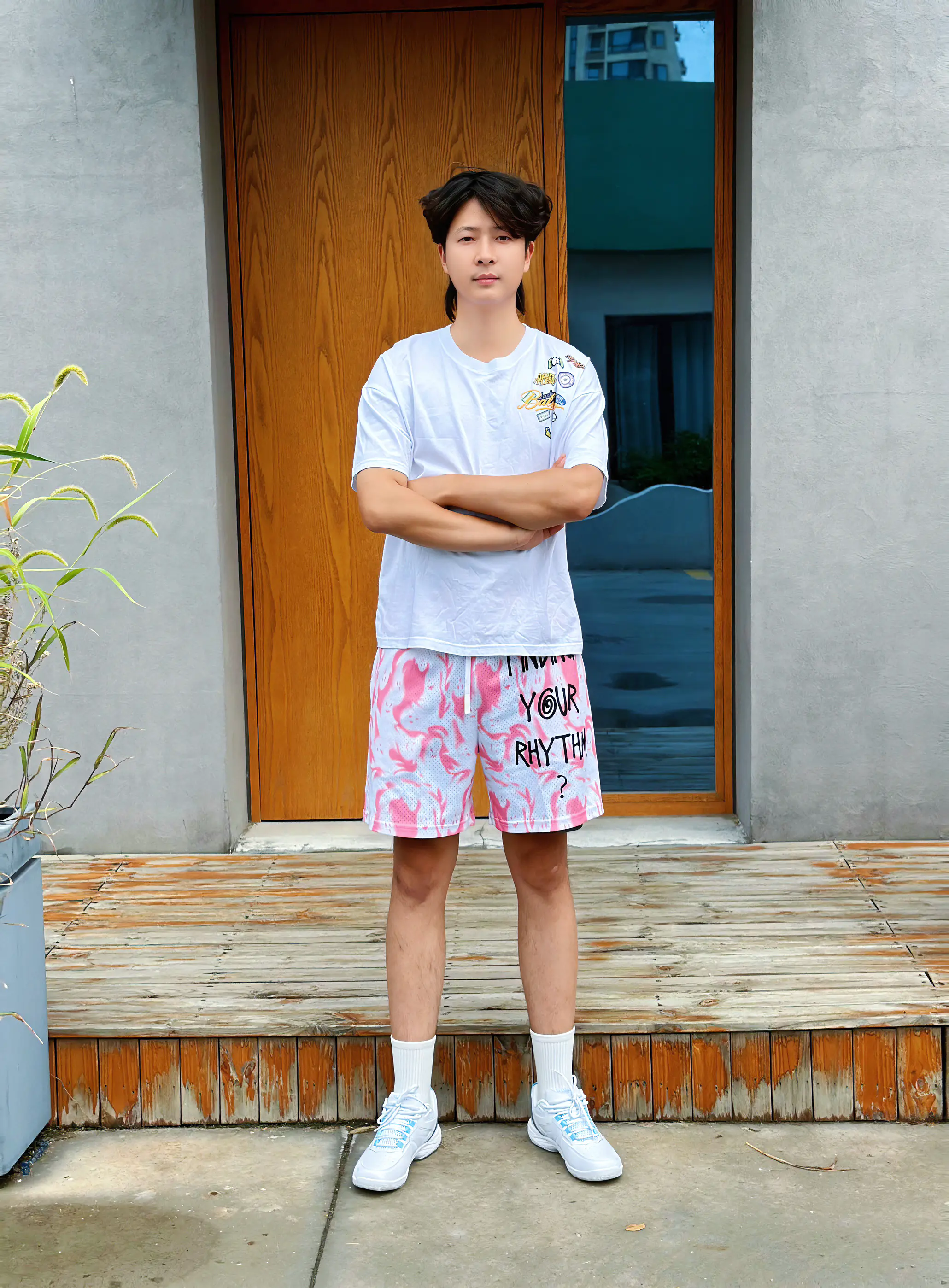 谁说羽毛球鞋只能呆在球馆?这双海军蓝日常穿也超帅🏸