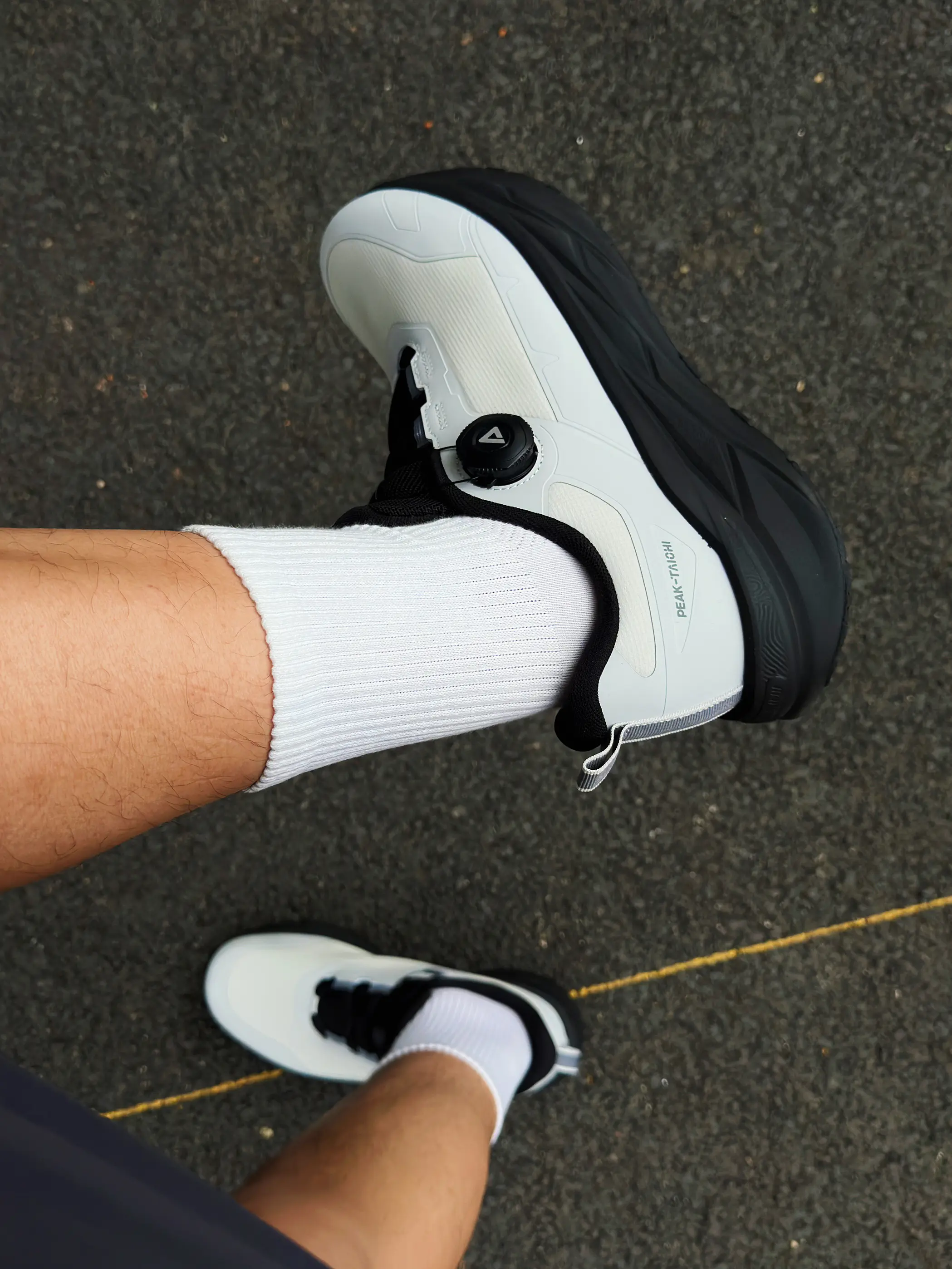 通勤加健身都能穿,这双匹克态极8.0旋钮鞋真的省心👟