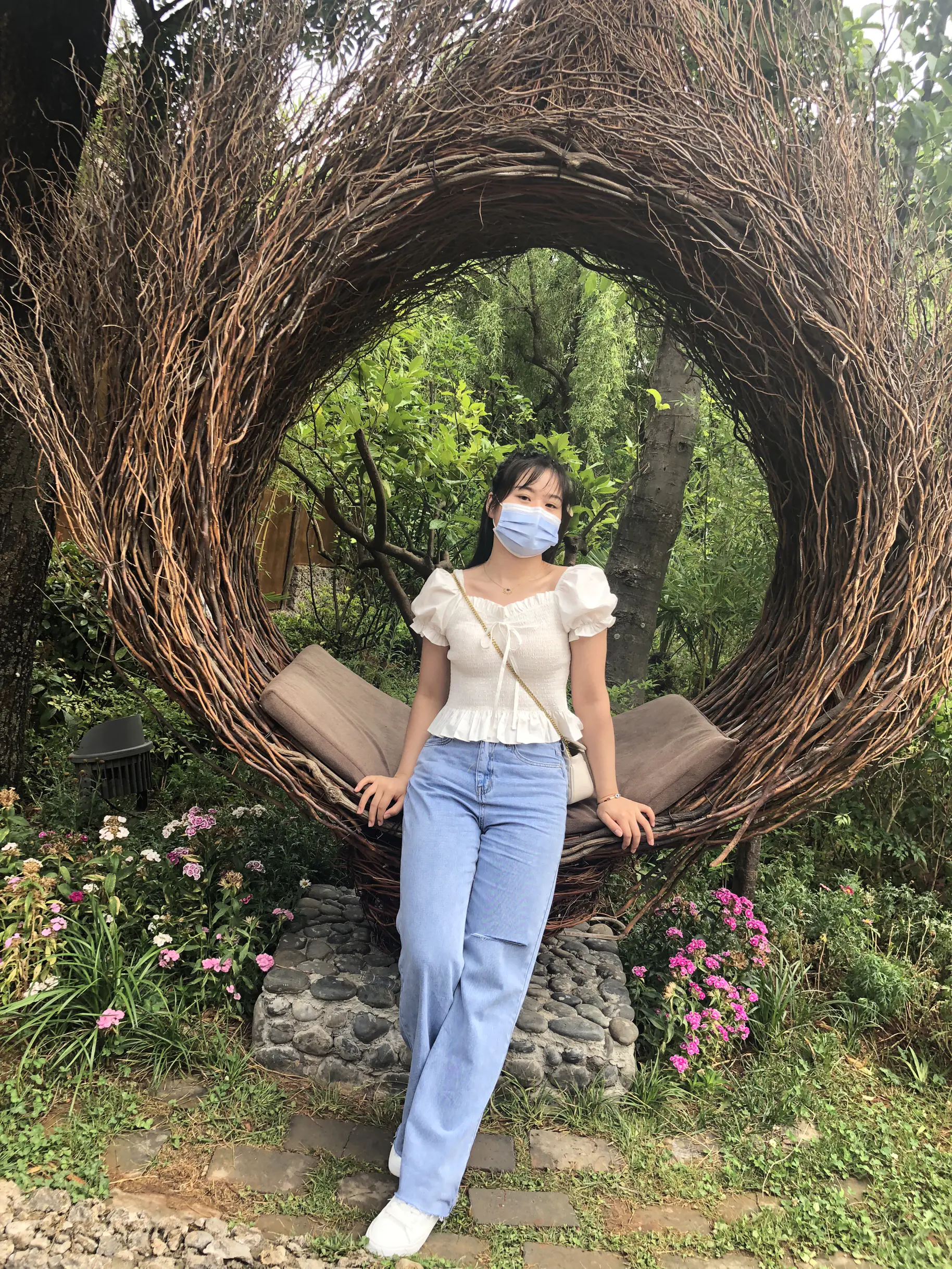 早秋假期出游穿搭 | 白➕蓝清新少女感拉满~
