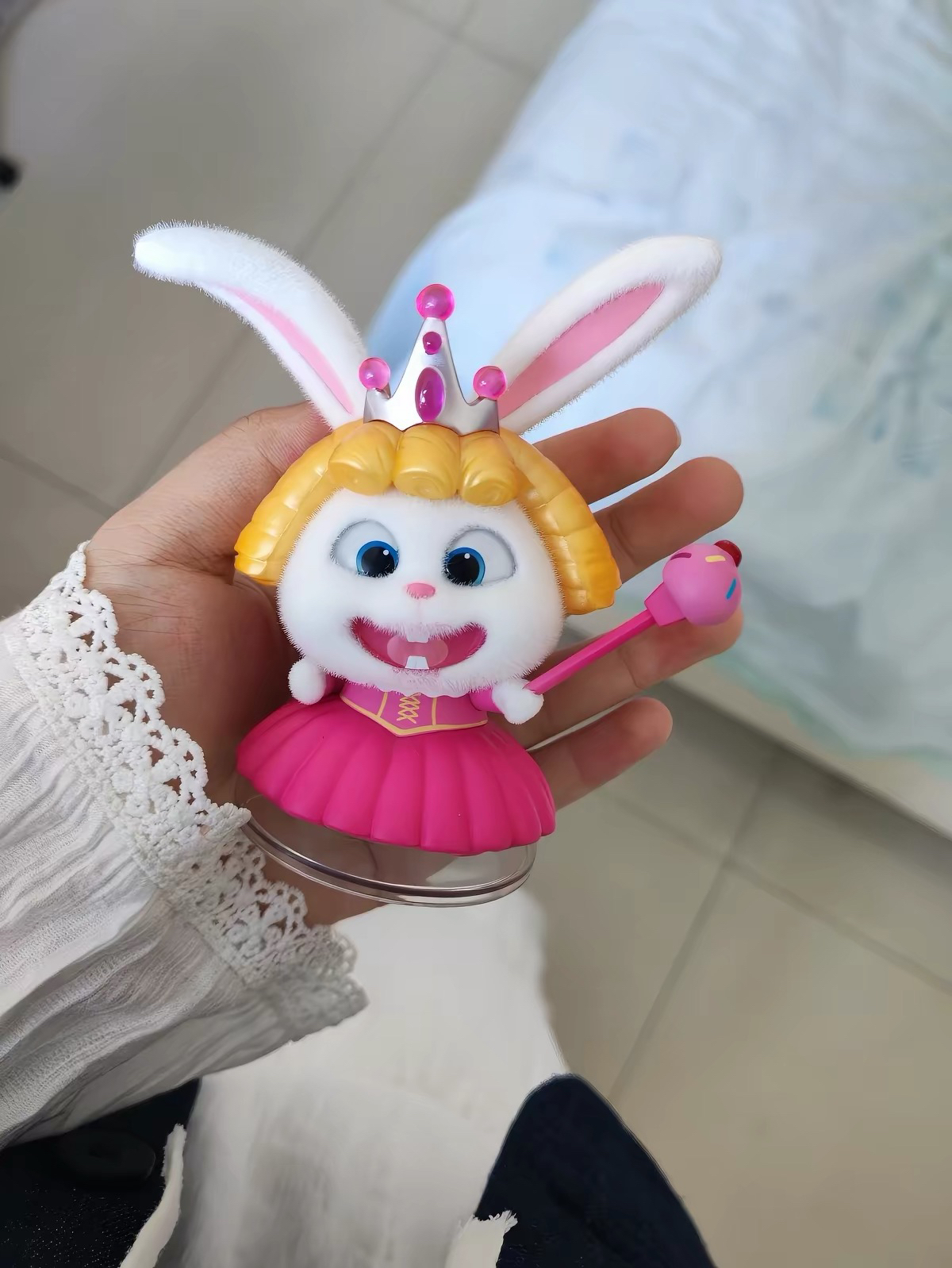 谁懂啊！这只兔子直接变身小公主👸