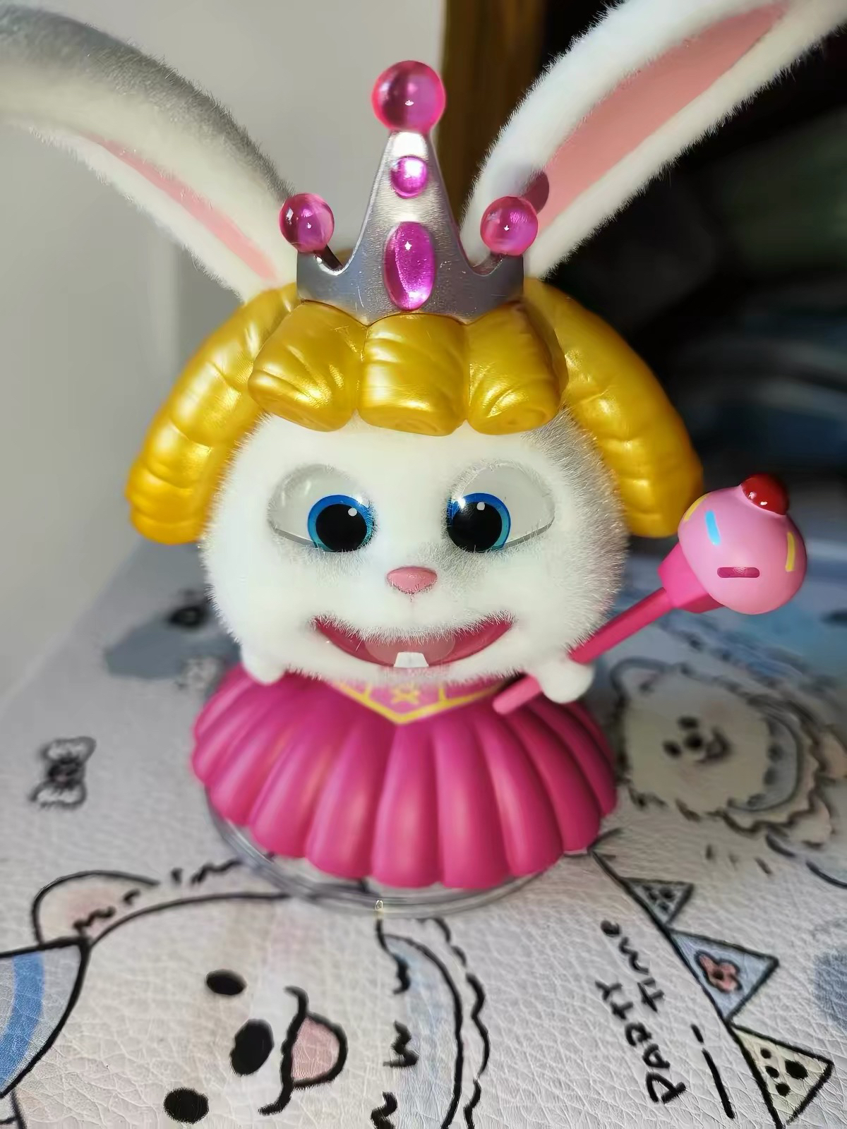 谁懂啊!这只兔子直接变身小公主👸