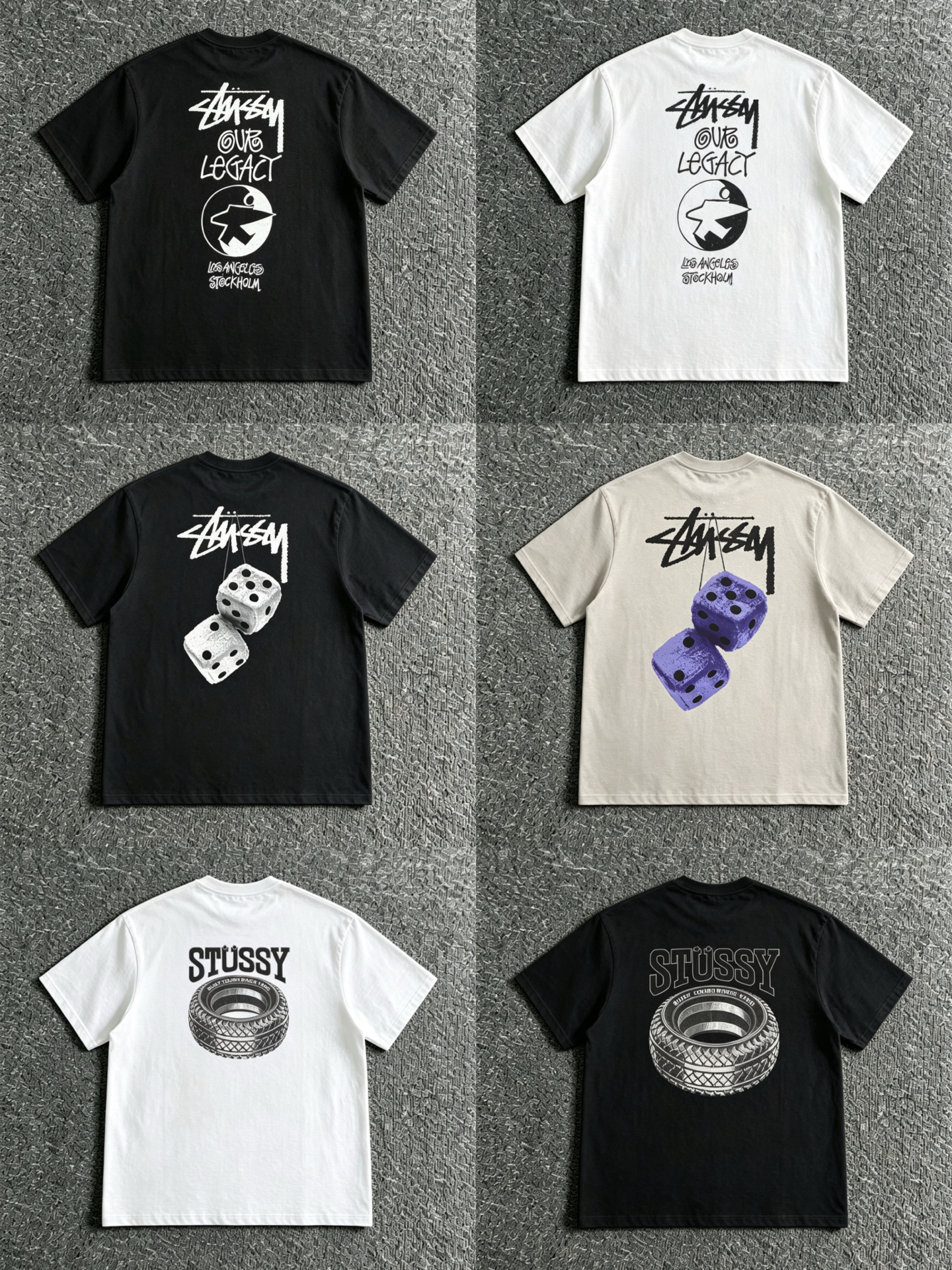 STUSSY斯图西｜追抢手短袖