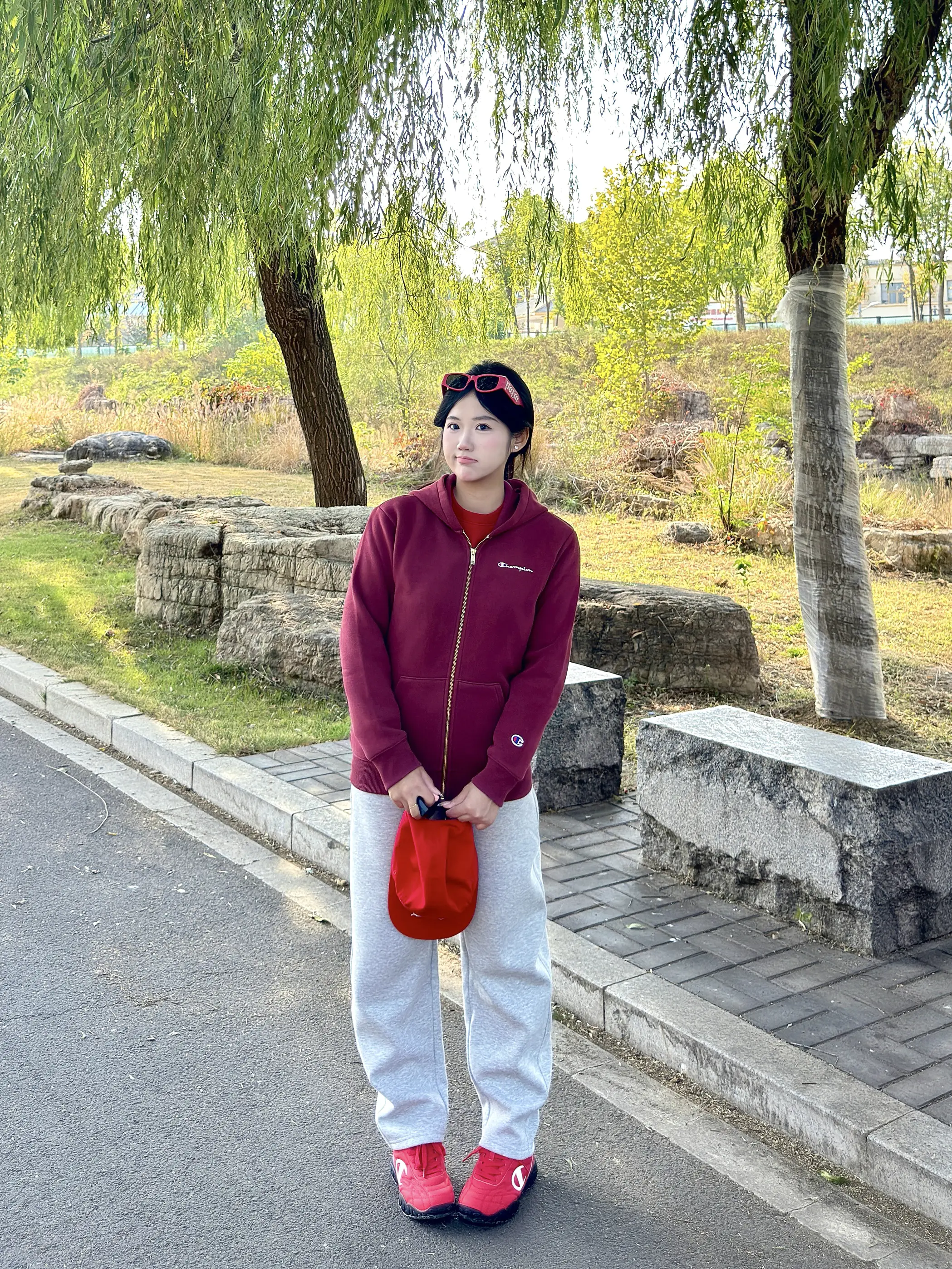 不是吧冠军童装🏆介套多巴胺红也太有活力了🟥
