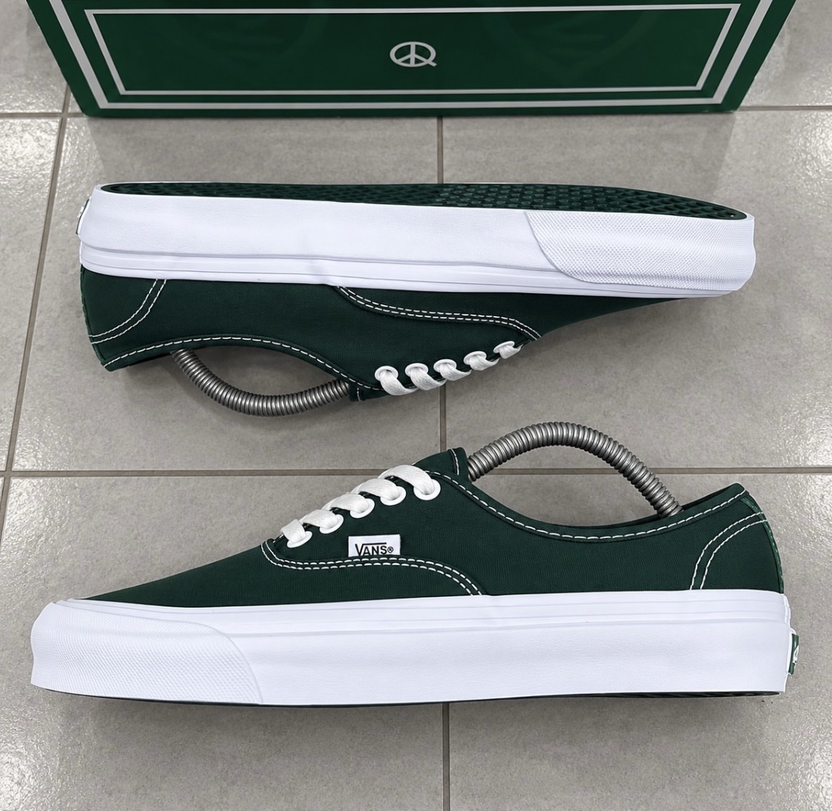 Vans Authentic Peace & Quiet 墨绿