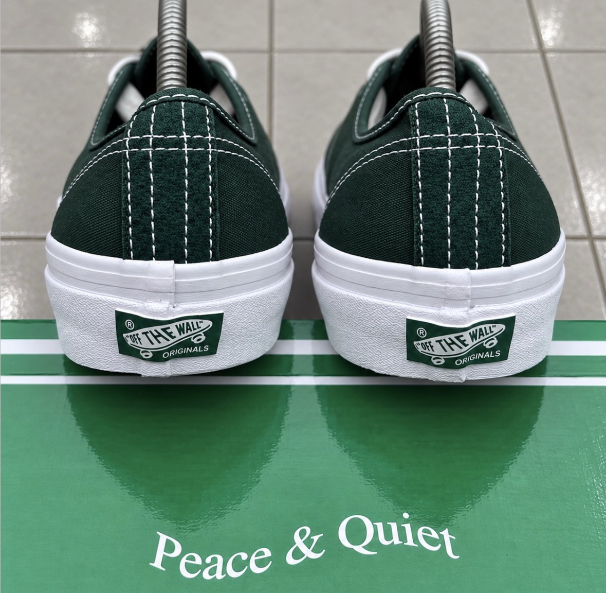 Vans Authentic Peace & Quiet 墨绿