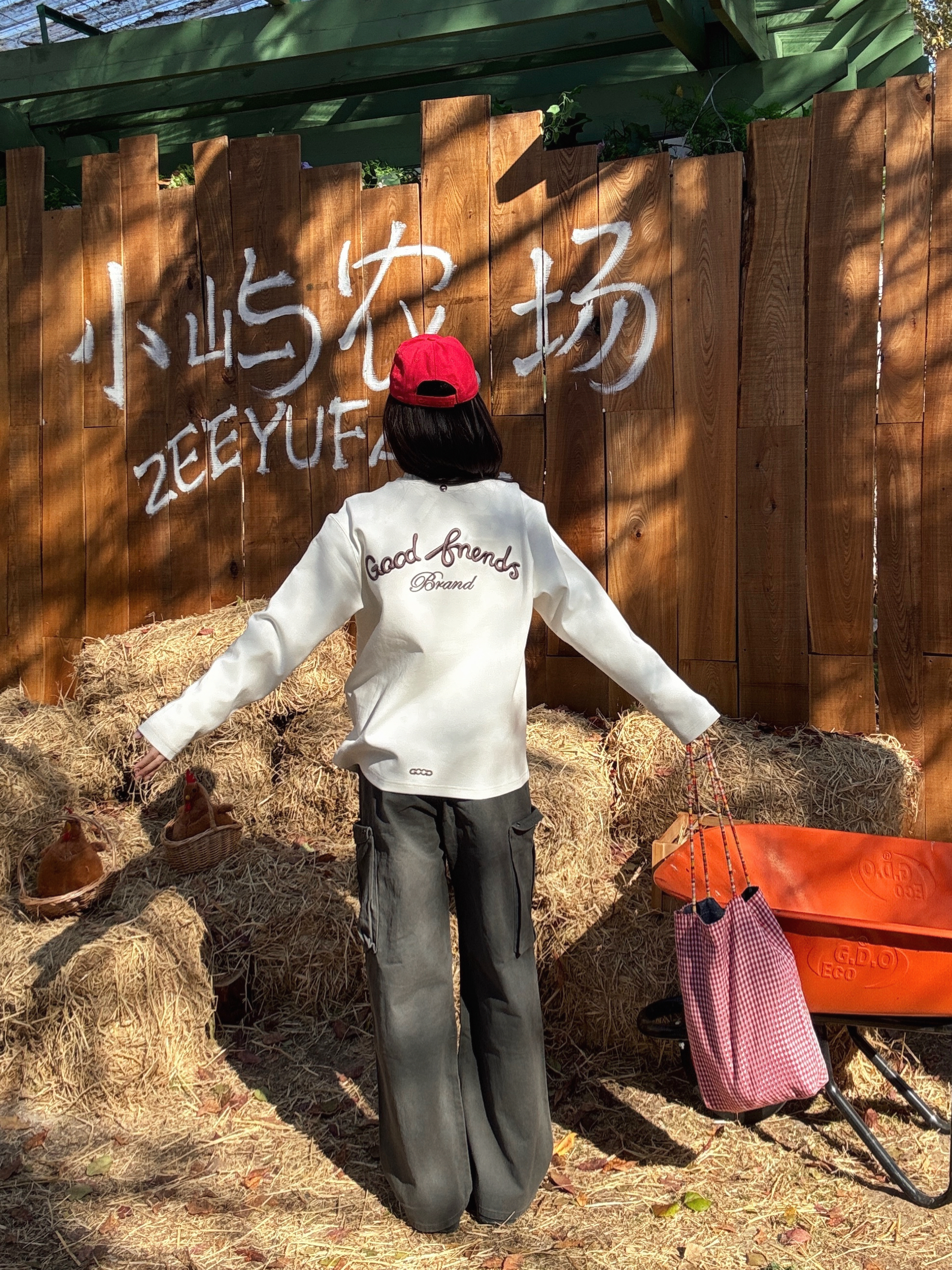 🌾秋日农场氛围感|GOODBRAND复古印花长袖