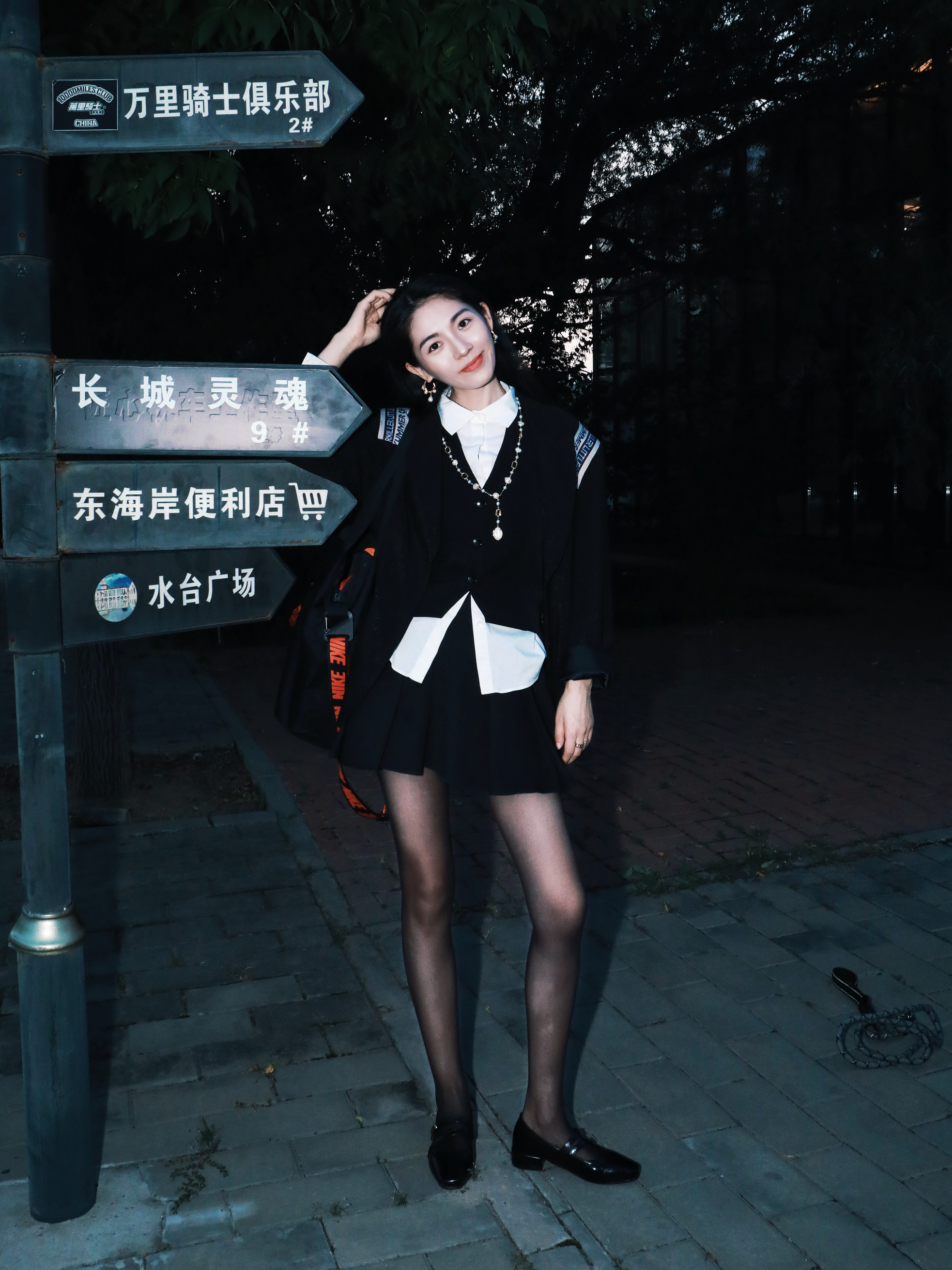 秋天的户外