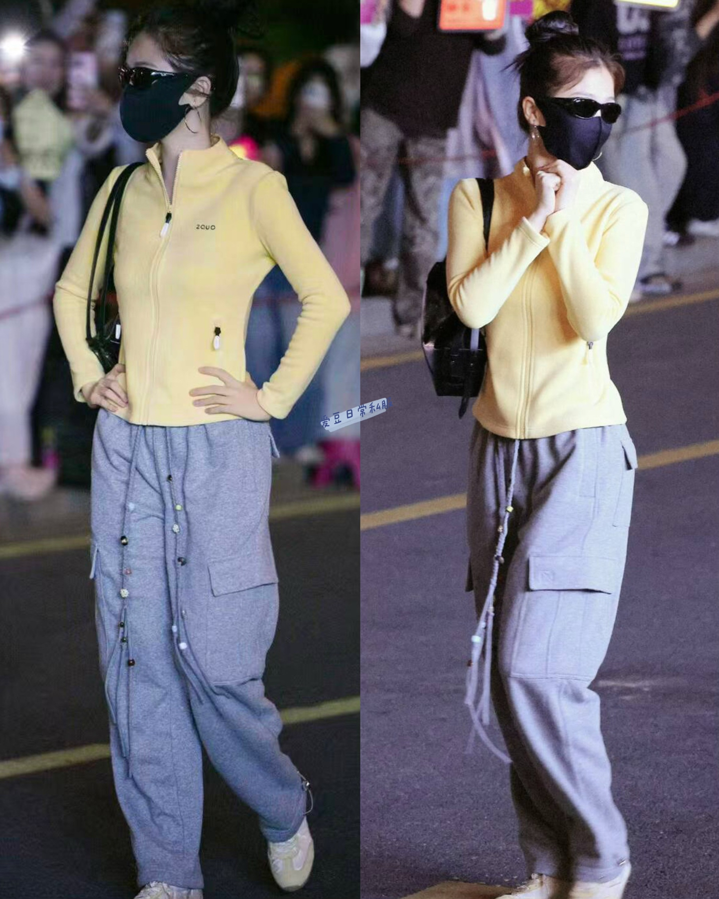 虞书欣|秋日活力甜心奶黄包女孩穿搭💛