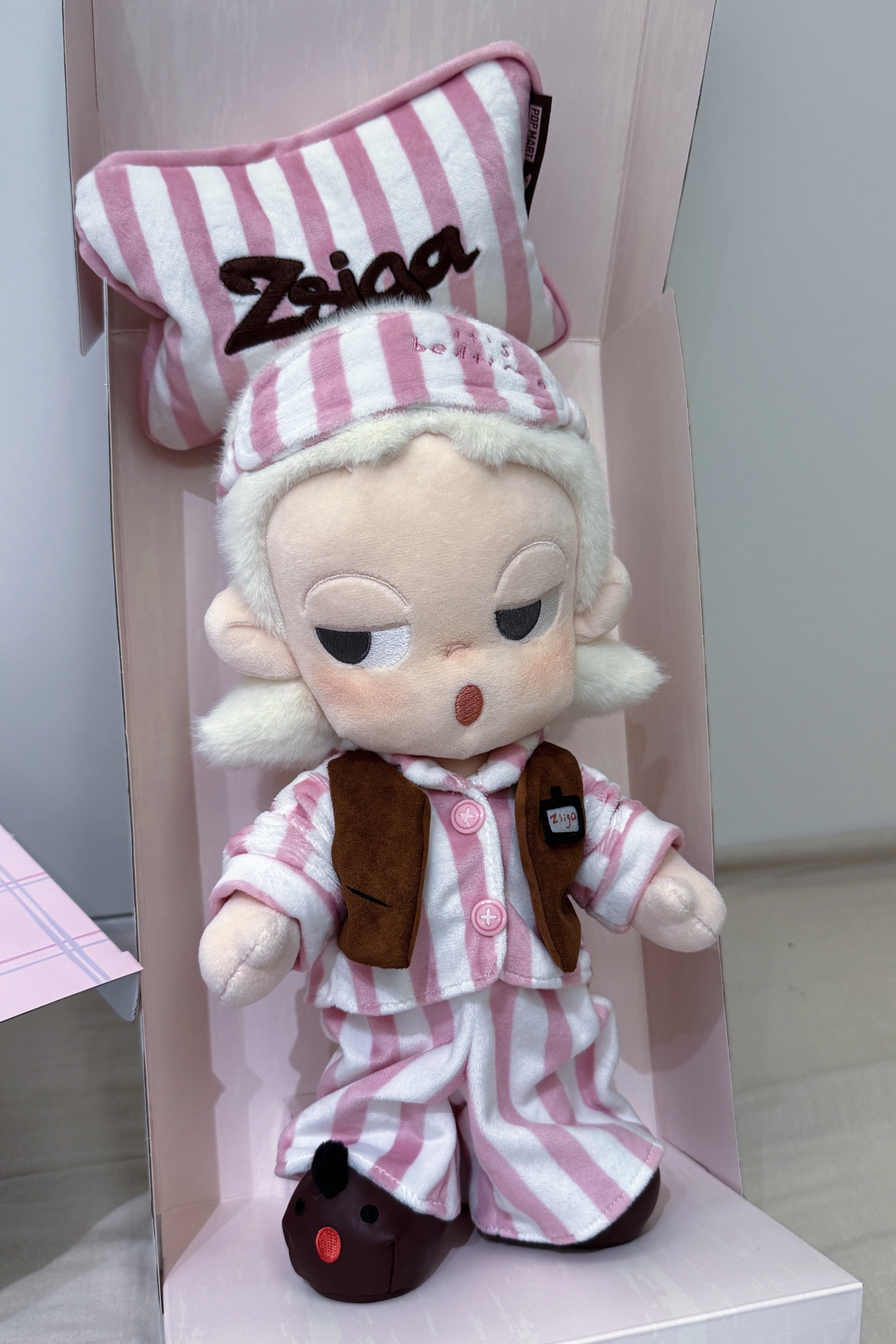 谁能拒绝睡衣款Zsiga!人生秀场这个软脸毛绒真的戳我🥰