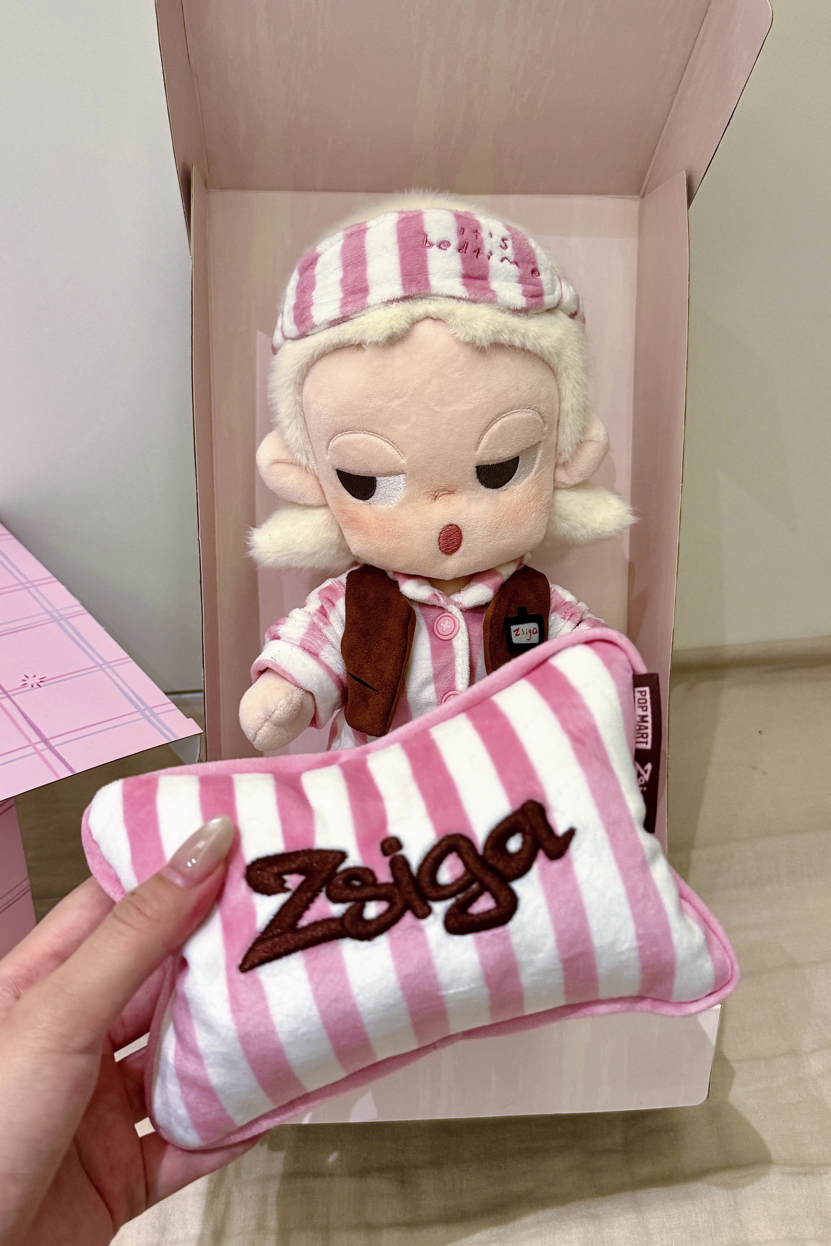 谁能拒绝睡衣款Zsiga!人生秀场这个软脸毛绒真的戳我🥰