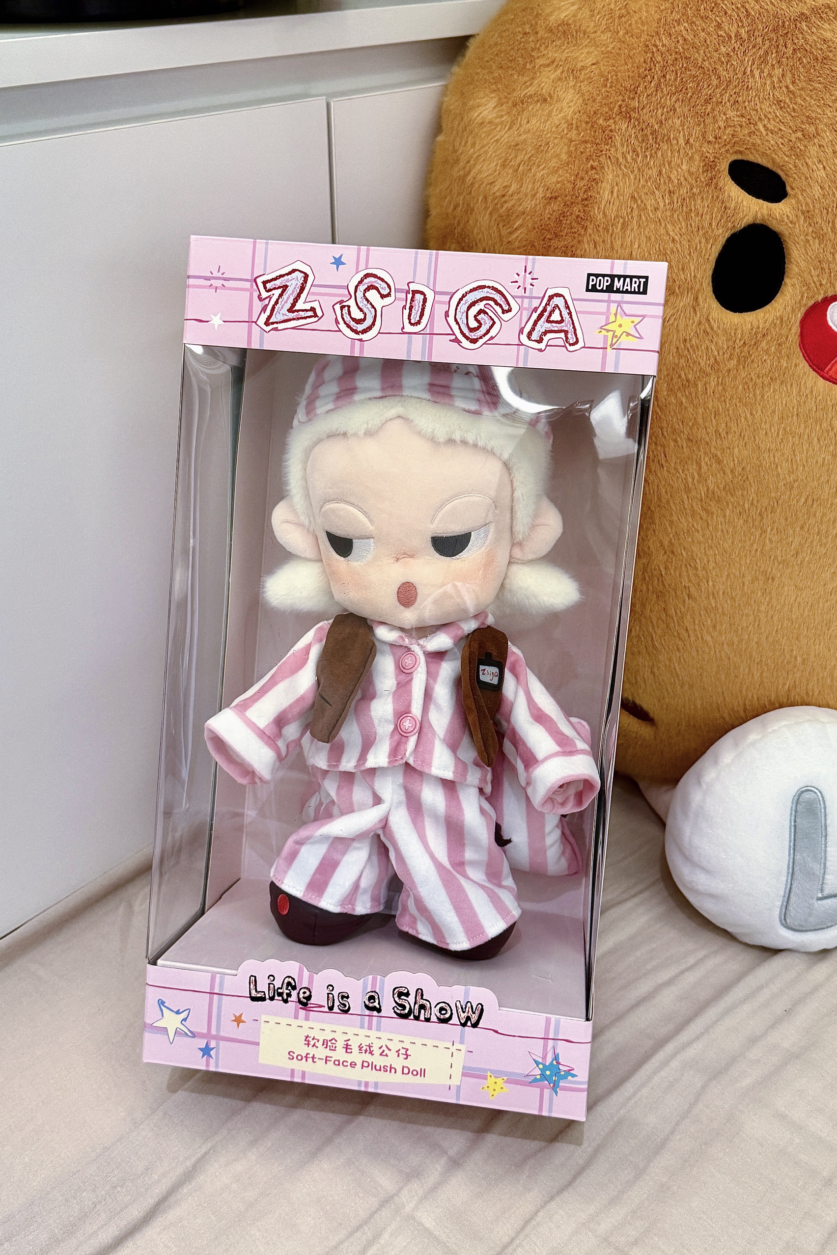 谁能拒绝睡衣款Zsiga!人生秀场这个软脸毛绒真的戳我🥰