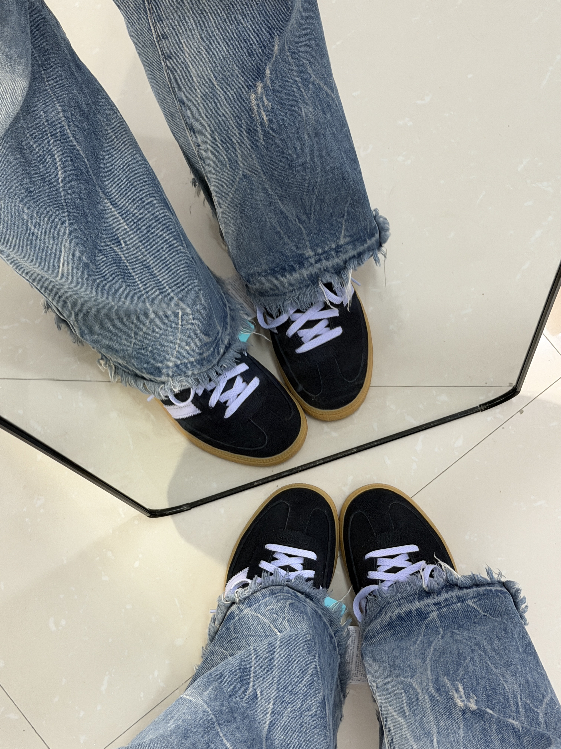 💟Adidas德训鞋|紫色果然有韵味~