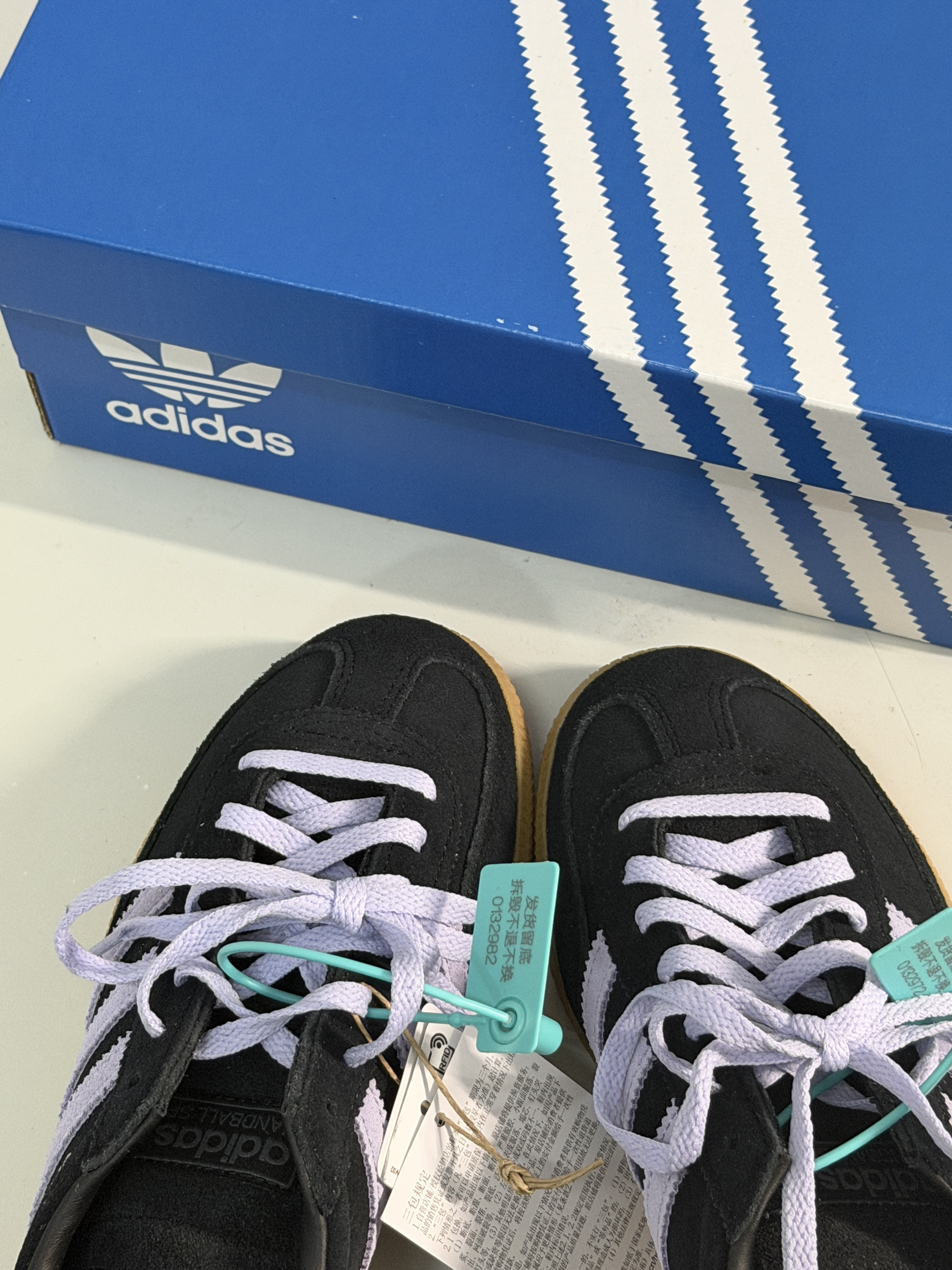 💟Adidas德训鞋|紫色果然有韵味~