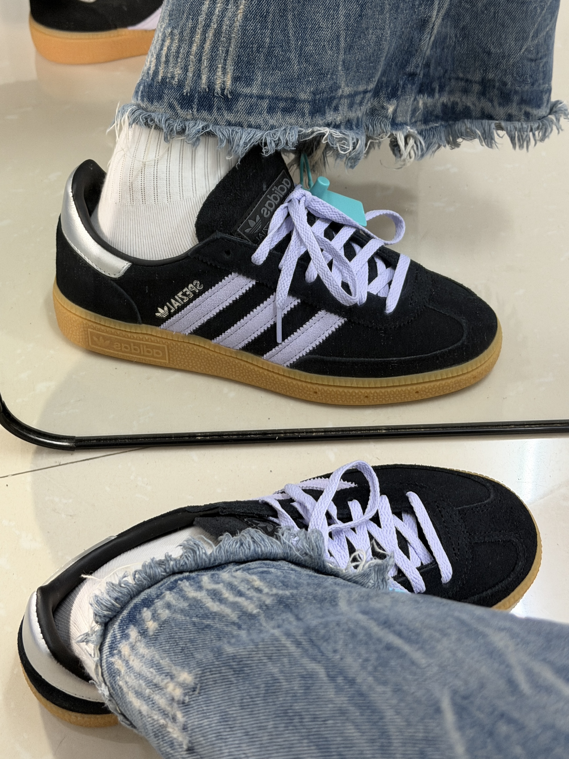 💟Adidas德训鞋|紫色果然有韵味~