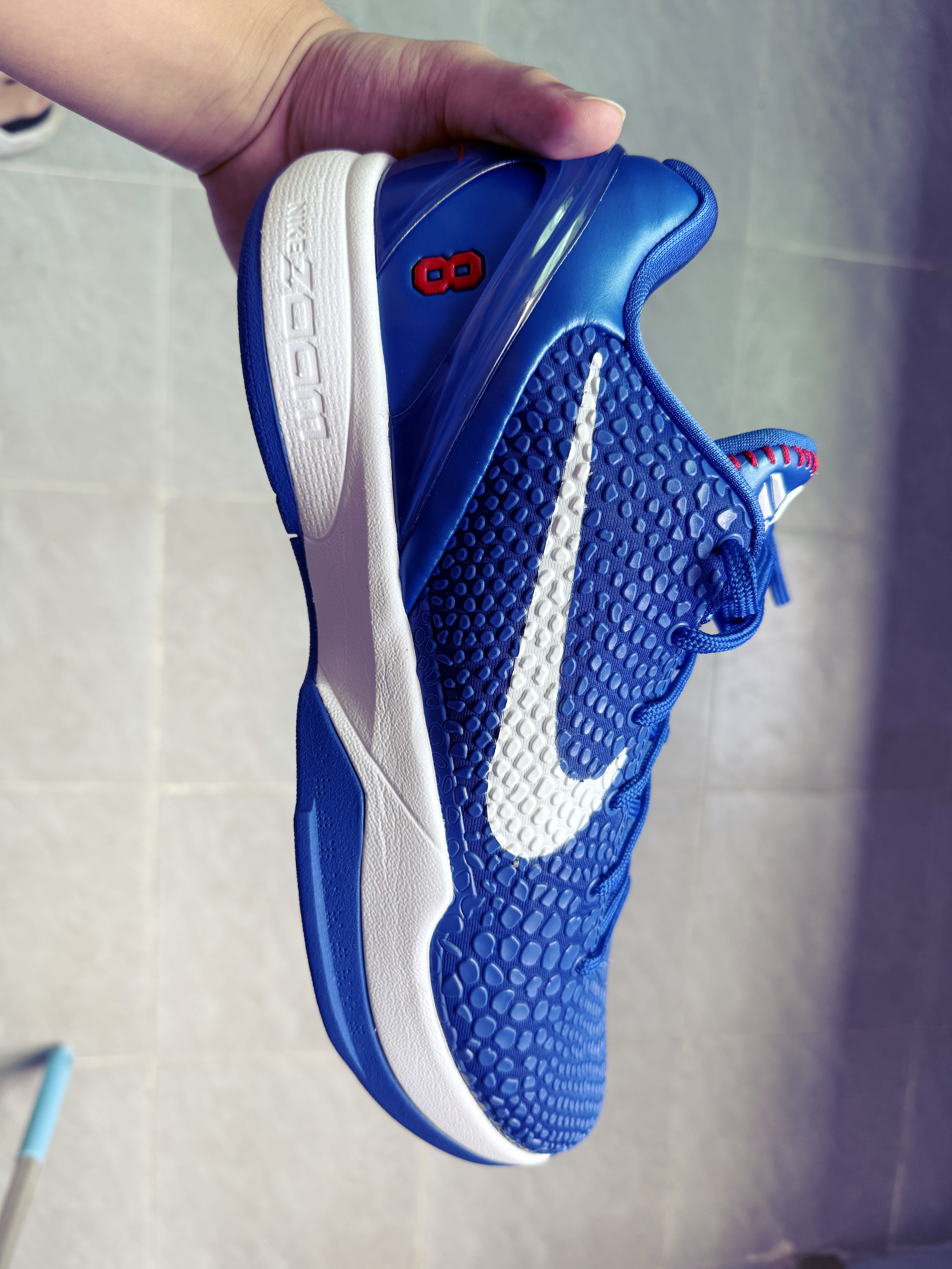 Nike zoom kobe 6 Dodgers Kai 2 KT 11 飒飒风鞋垫