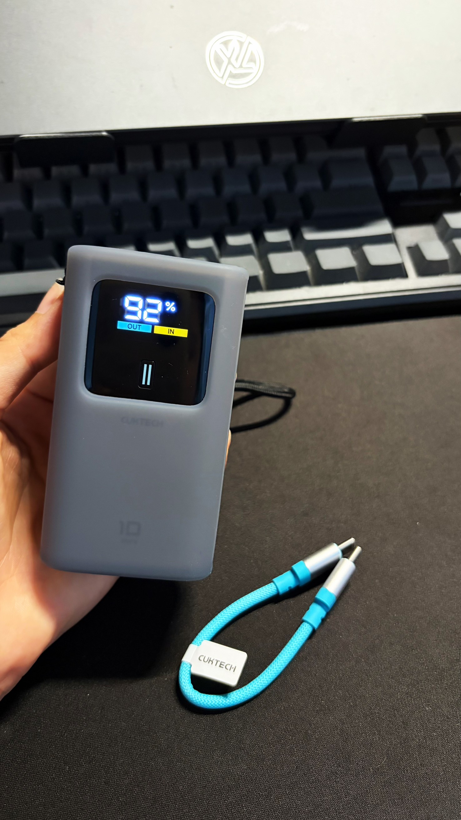 酷态科1万毫安充电宝真的超便捷～