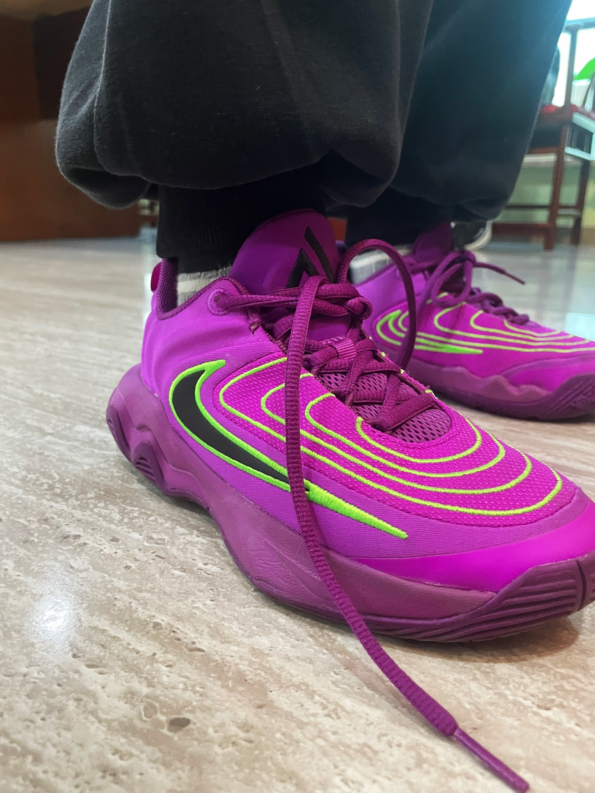 Nike Giannis Immortality 4 字母哥4 紫绿配色