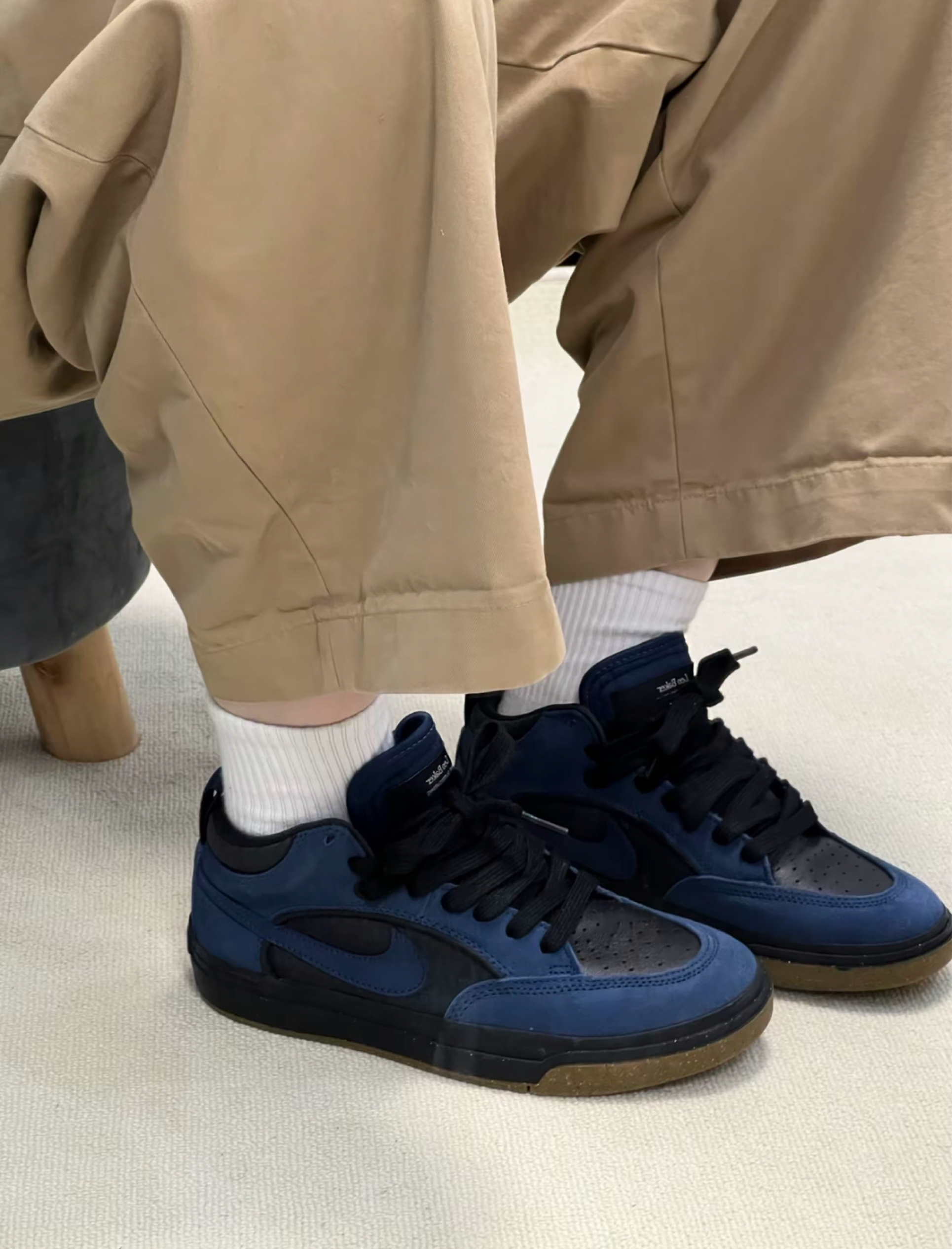 Nike SB React Leo，软弹脚感+高级雾蓝杀疯了！