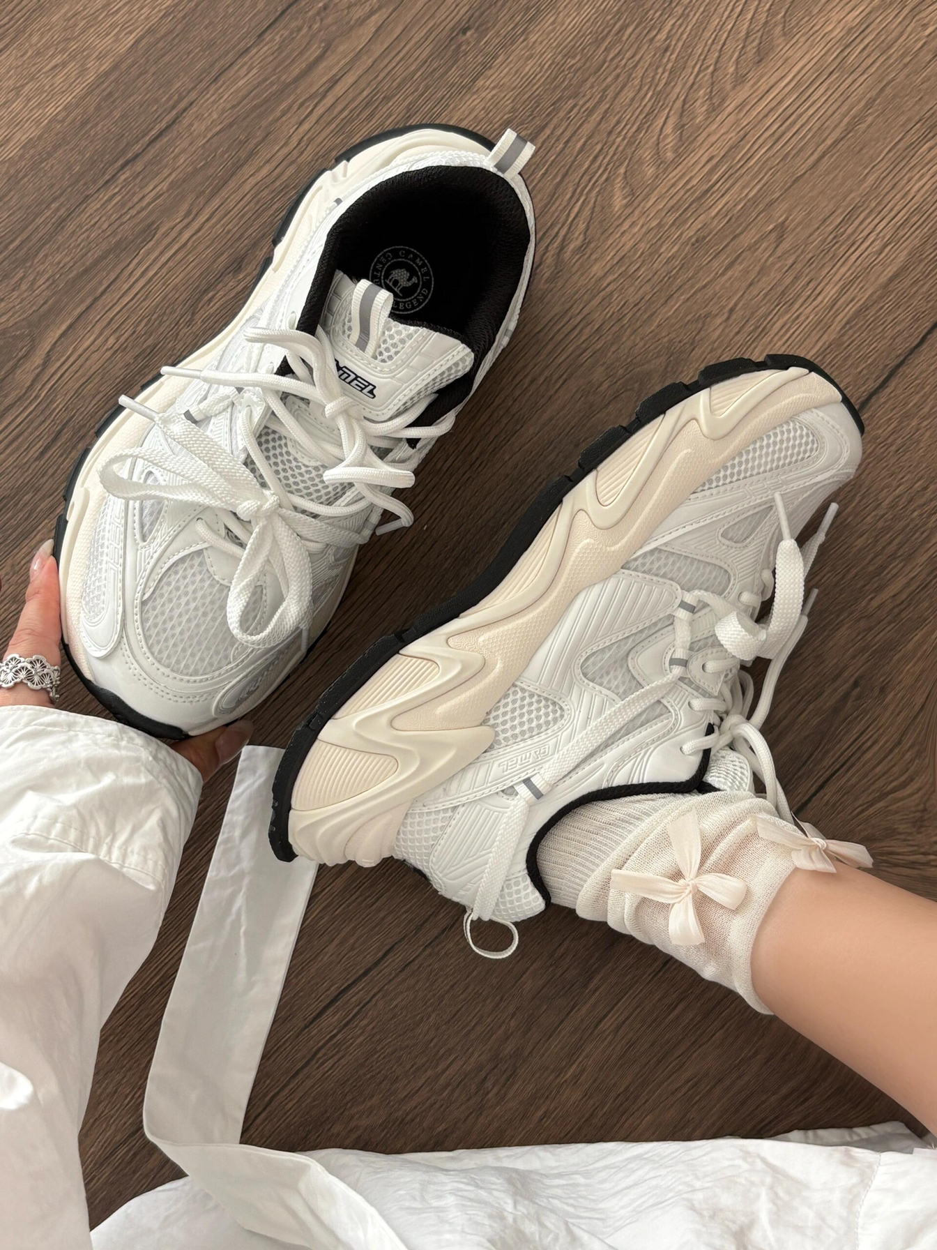 5cm的白月光小白鞋👟上脚直接焊住了