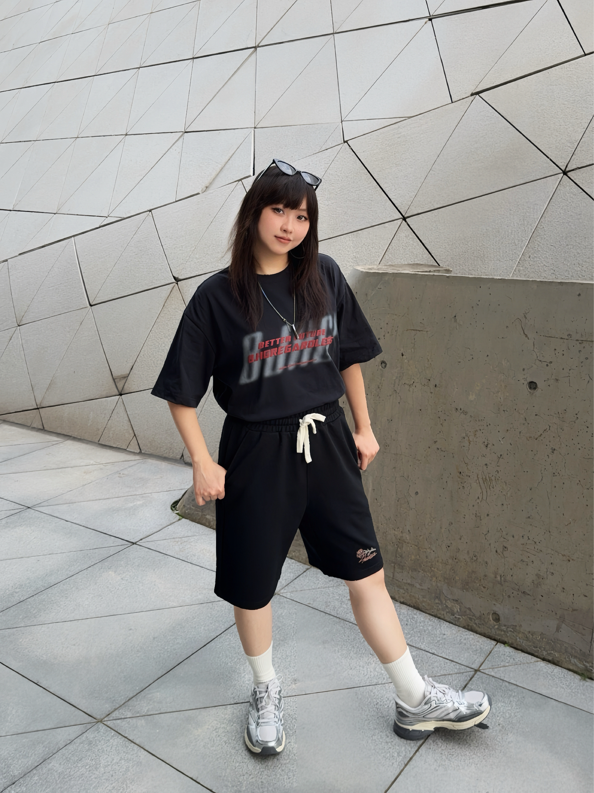 夏季穿搭美式短裤🗯️这么搭显高又有松弛感‼️