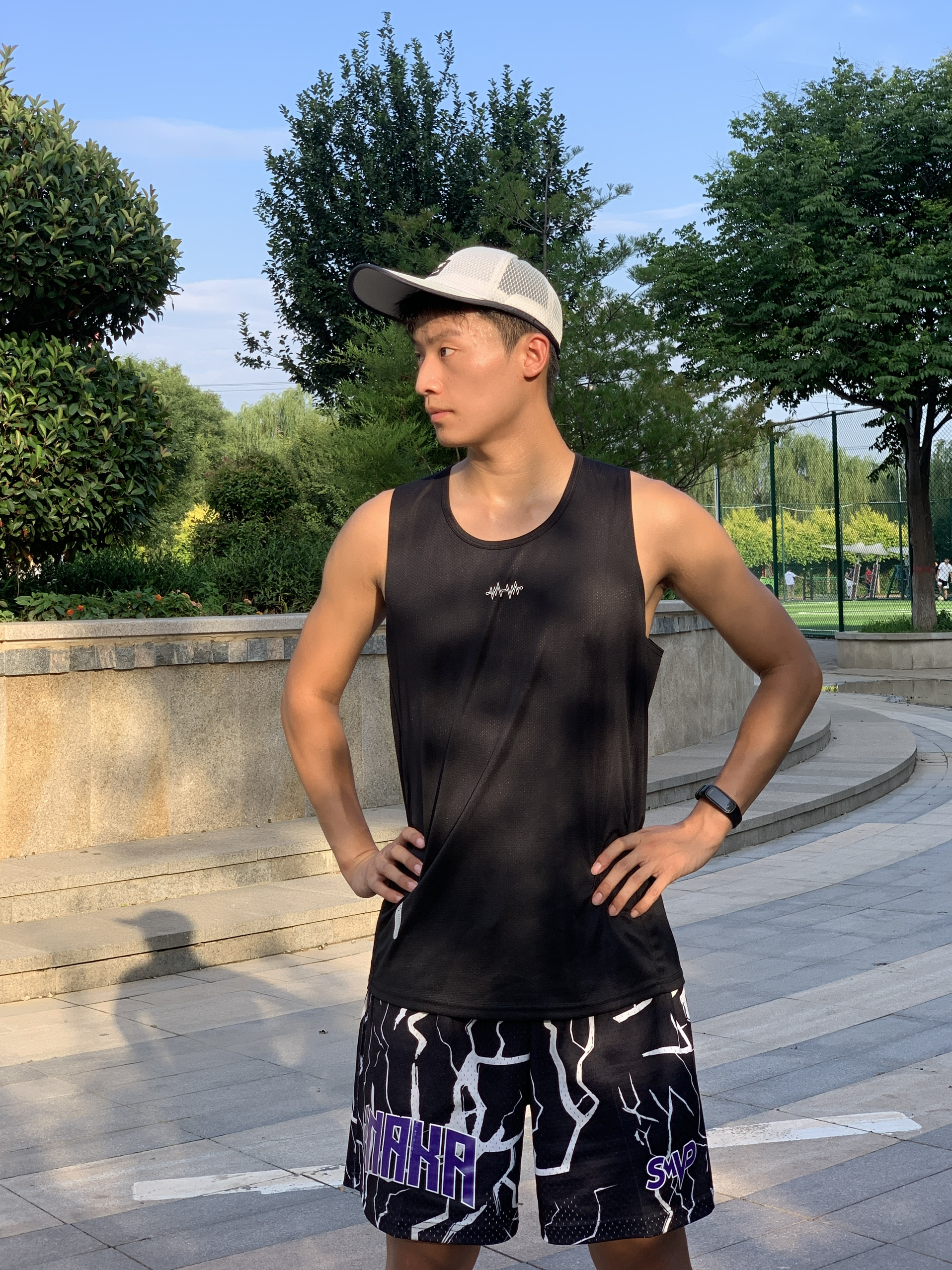 男大日常运动穿搭