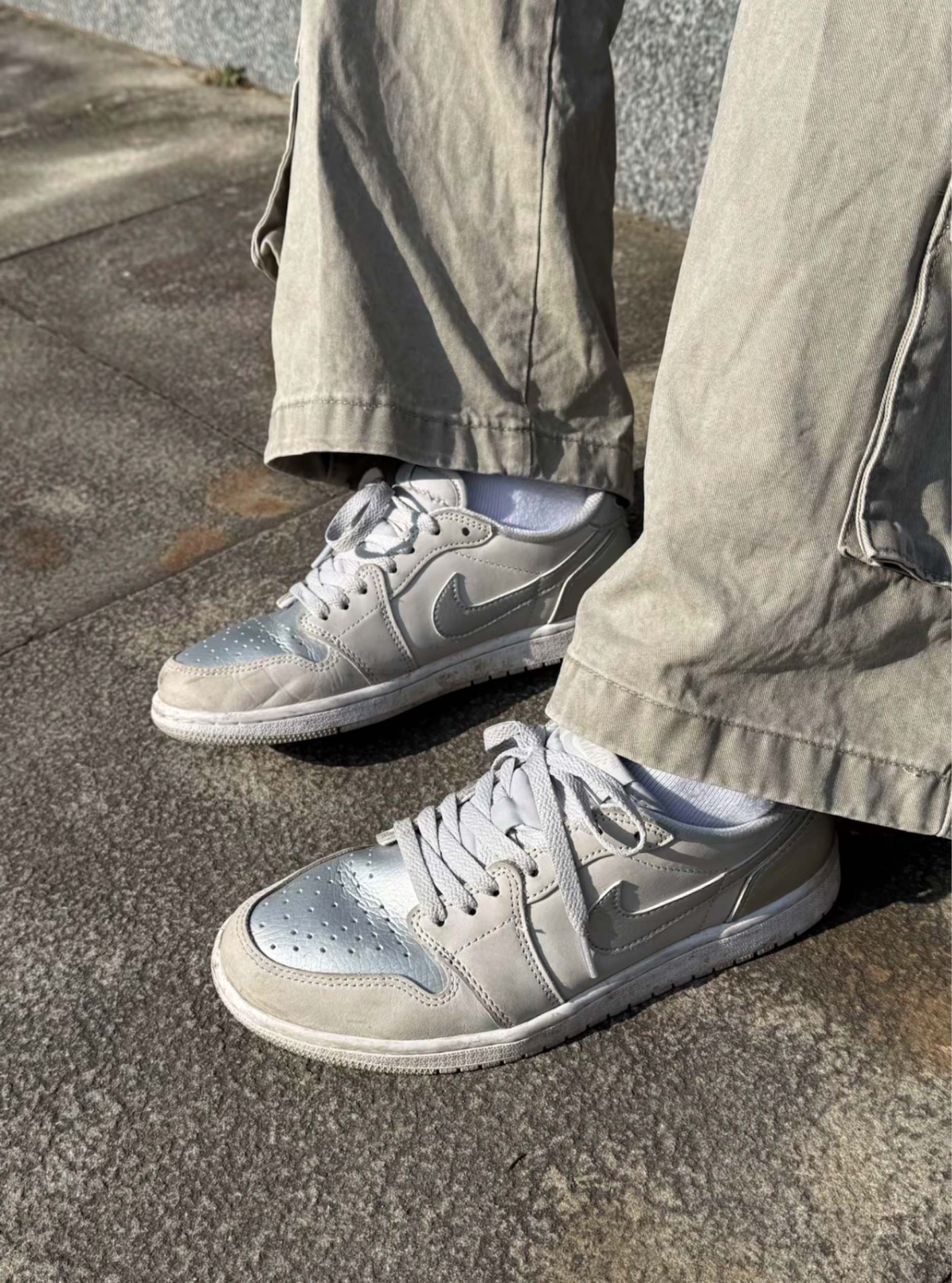 夏日宝藏鞋款！Air Jordan 1 Low OG银色款