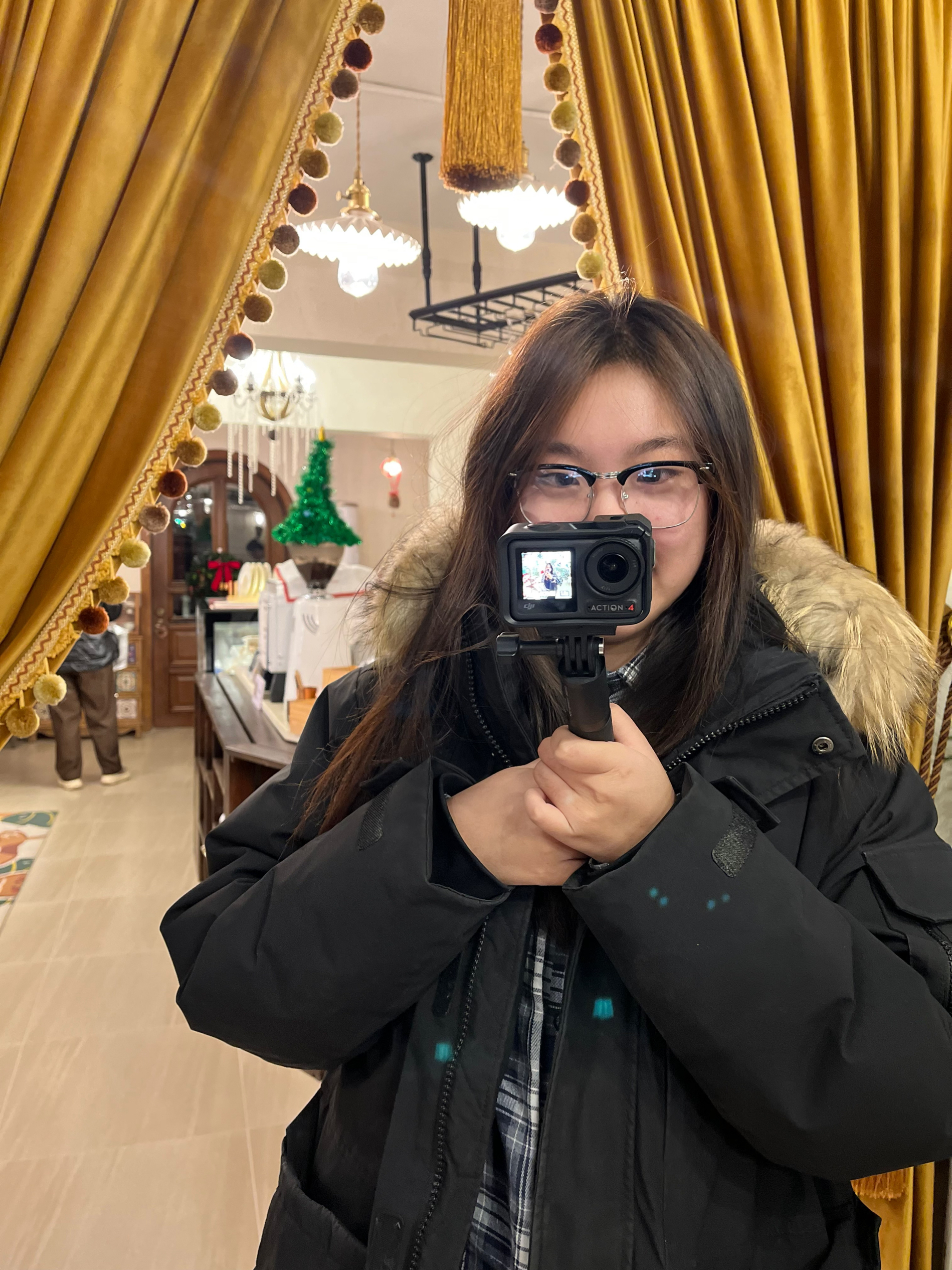 拥有了人生第一台大疆action4