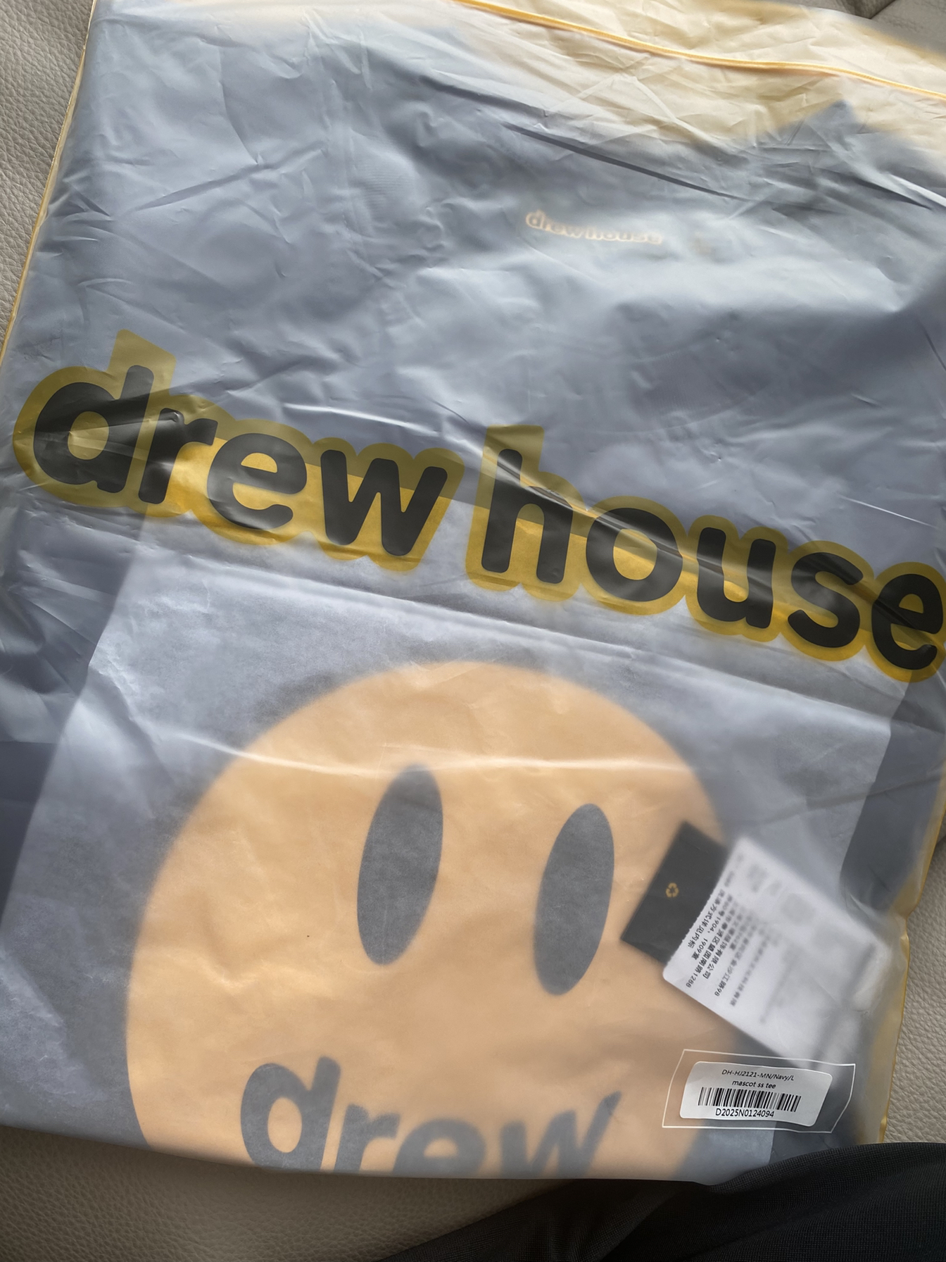 drew短袖 布料采用百分百的棉 尺码偏