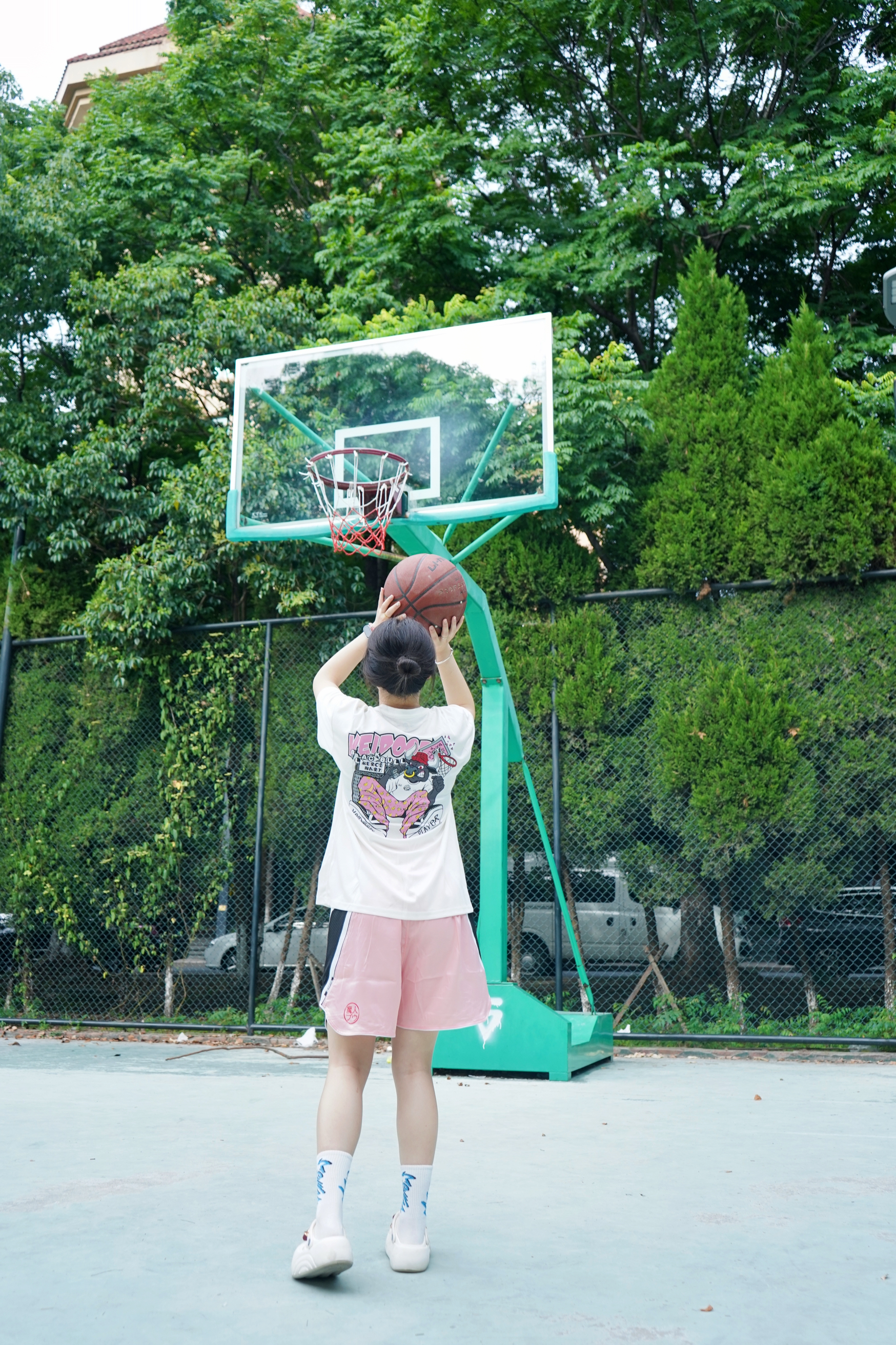 成为篮球少女的关键一步🏀