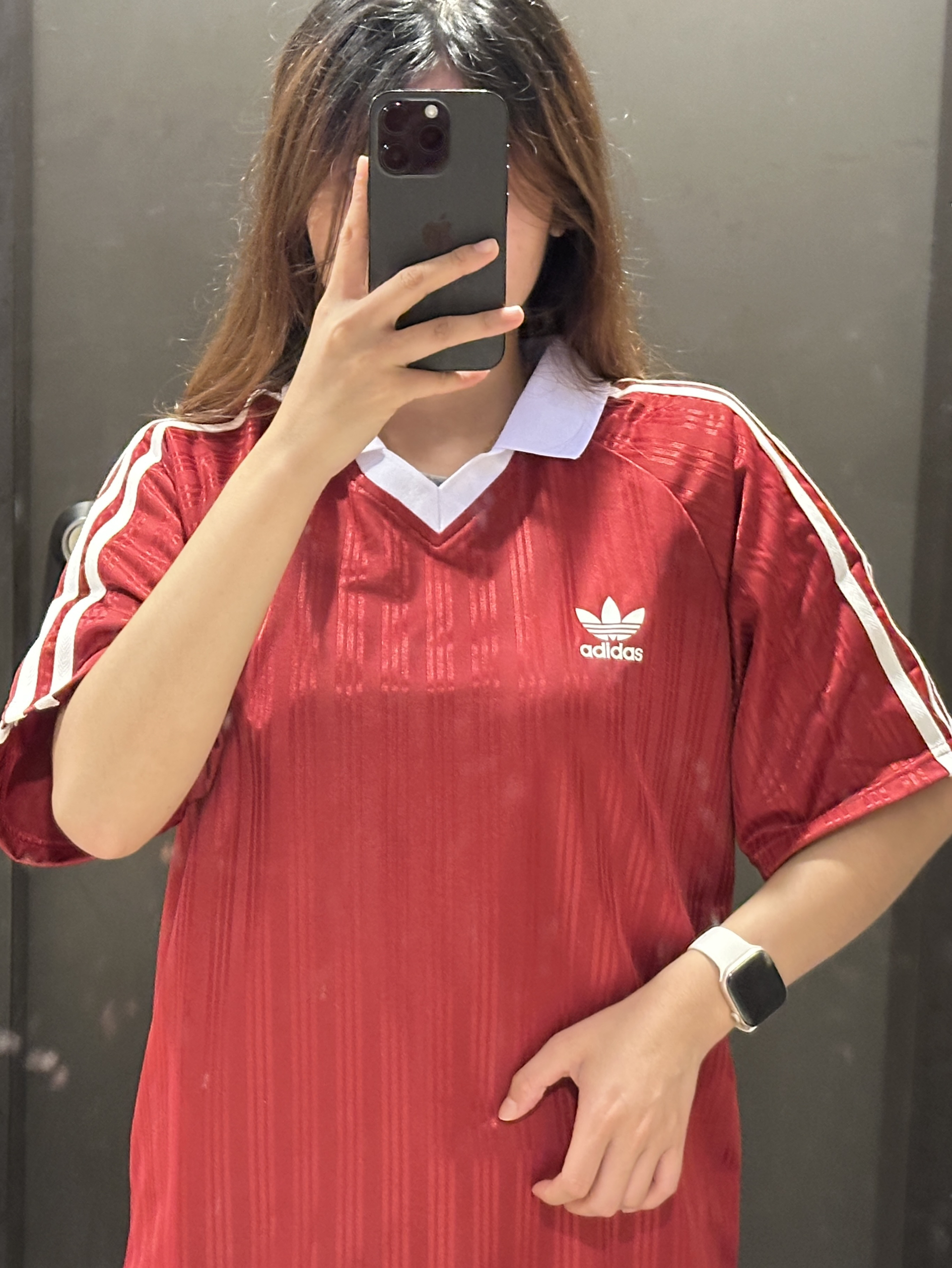 潮流智能iwatch表❌热情似火红t🟰超绝时尚显白组合窝～