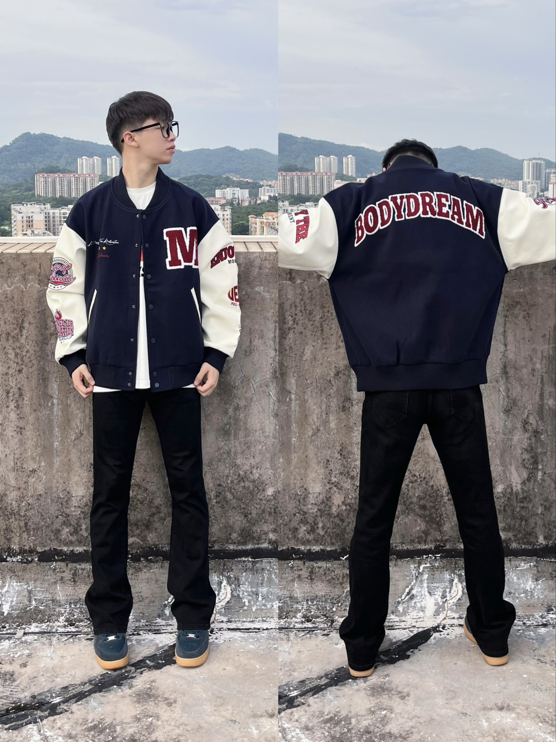 秋天的第一件棒球服太酷啦🕶️