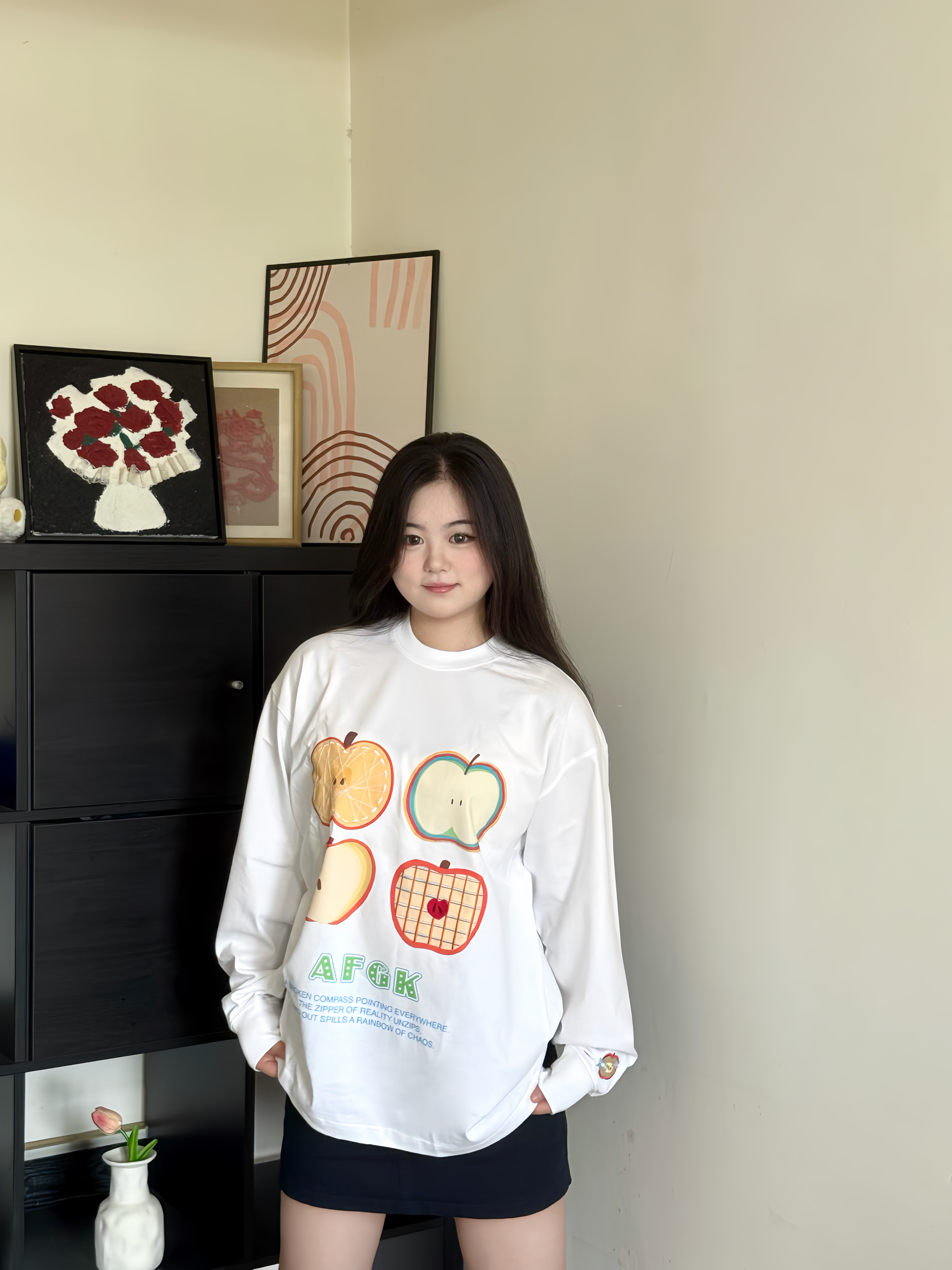 可爱的大苹果卫衣🍎🍏