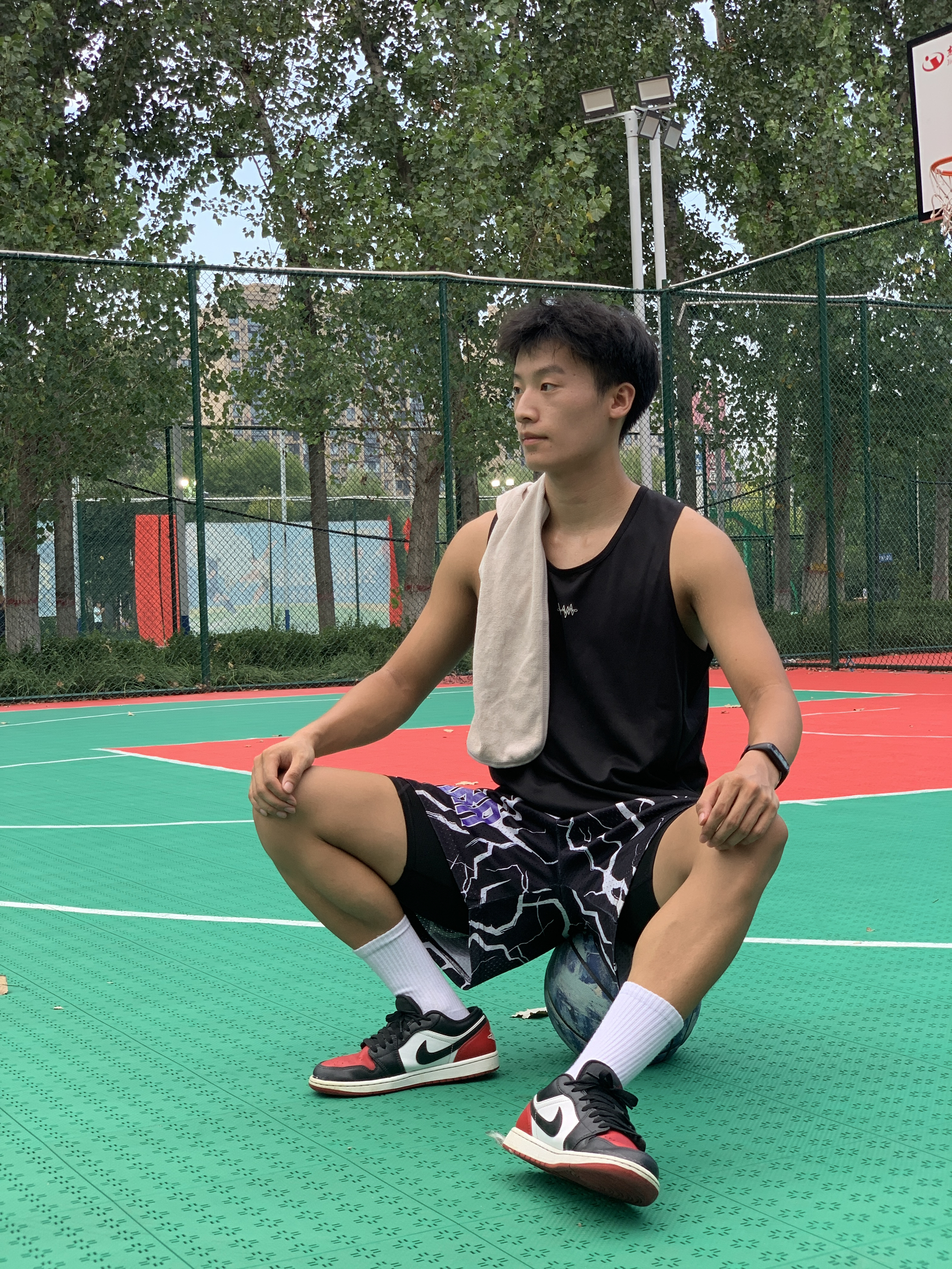 男大日常运动穿搭
