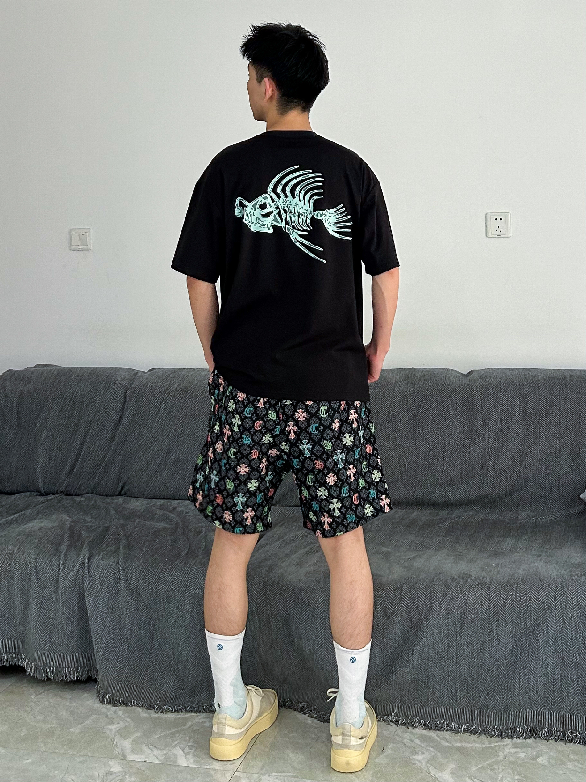 夏季花裤子也是可以驾驭的！