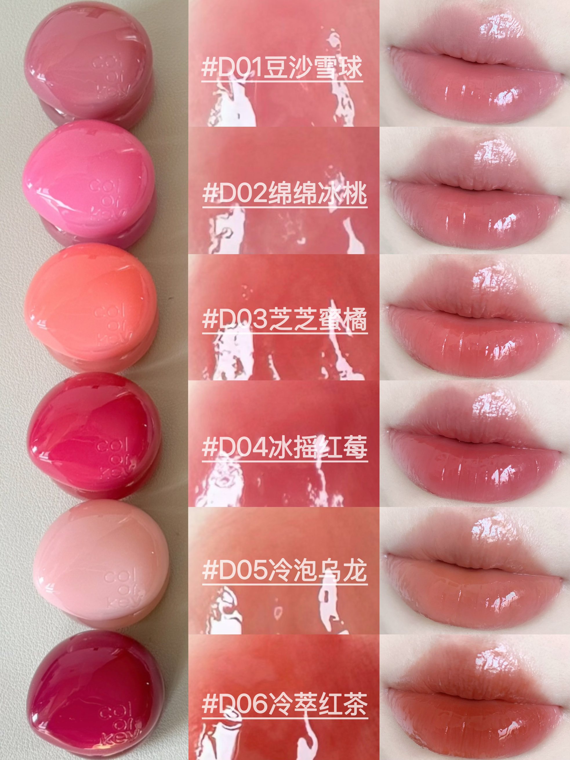 太嘟了太嘟了！透亮嘟嘟唇还得看小罐唇蜜🍯