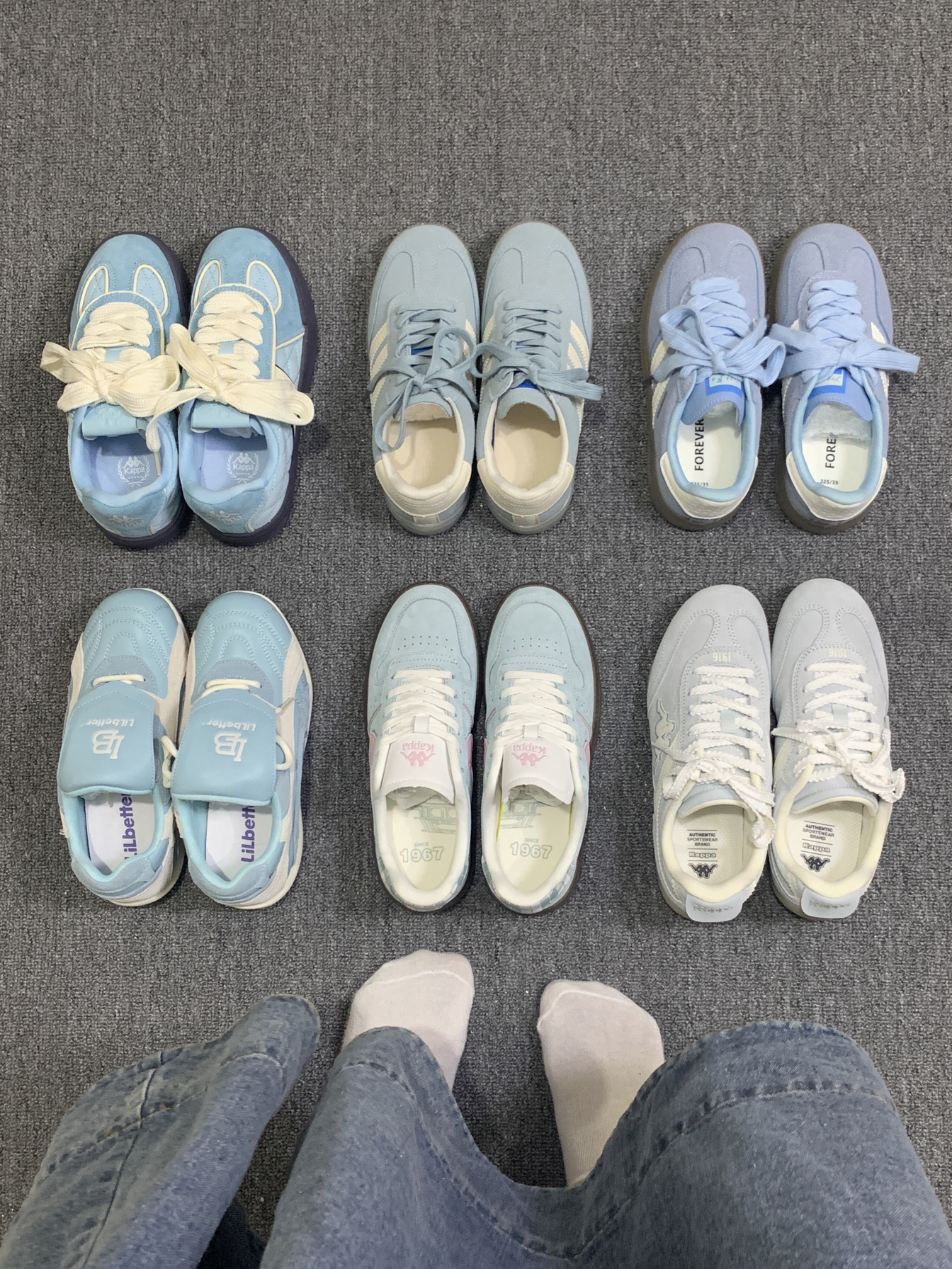 又又又一期嫩呼呼baby蓝小板鞋🔥尊嘟很难不爱🥹!!