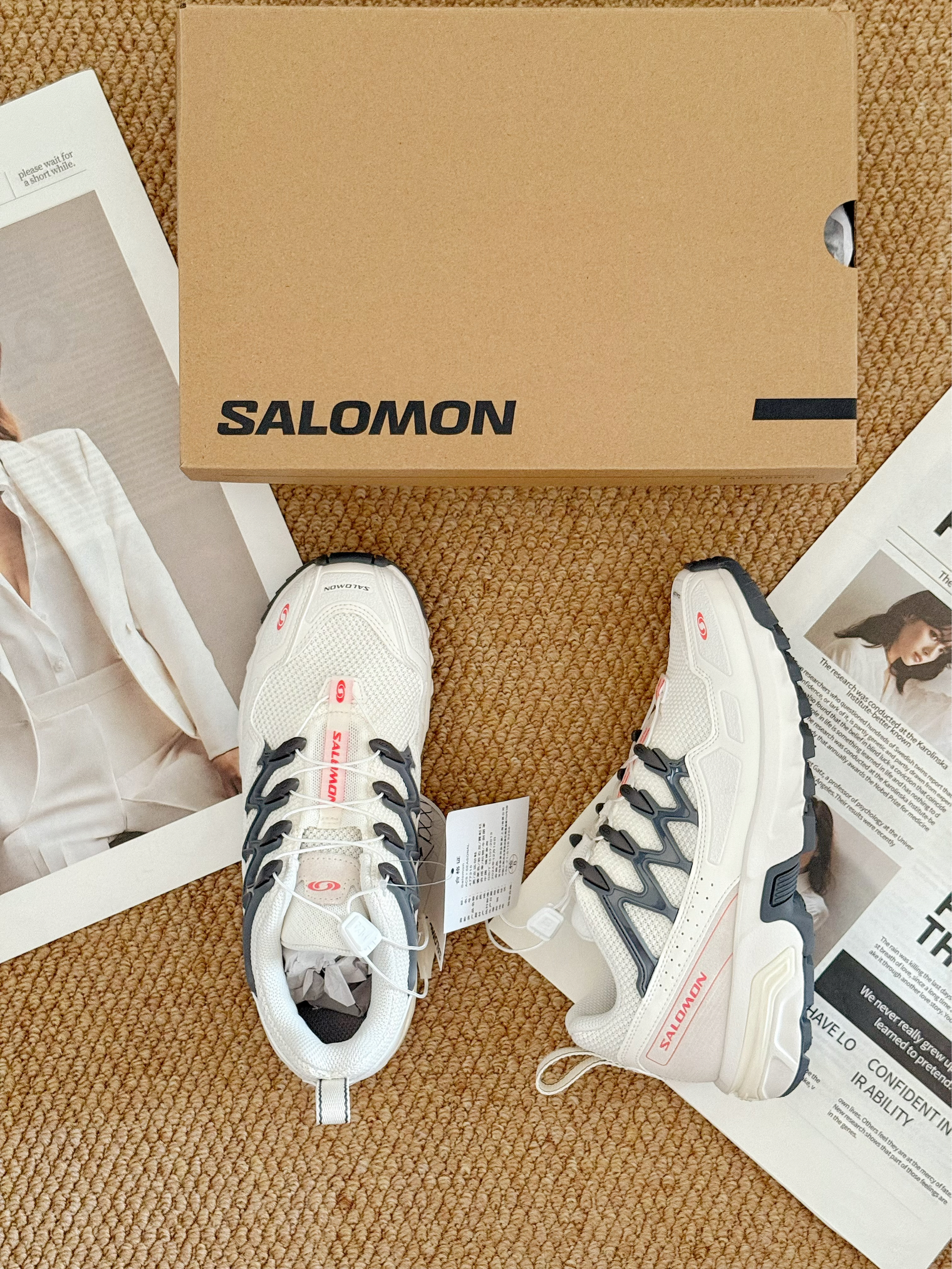 Salomon ACS 开箱 ：是心动鞋子的样子~