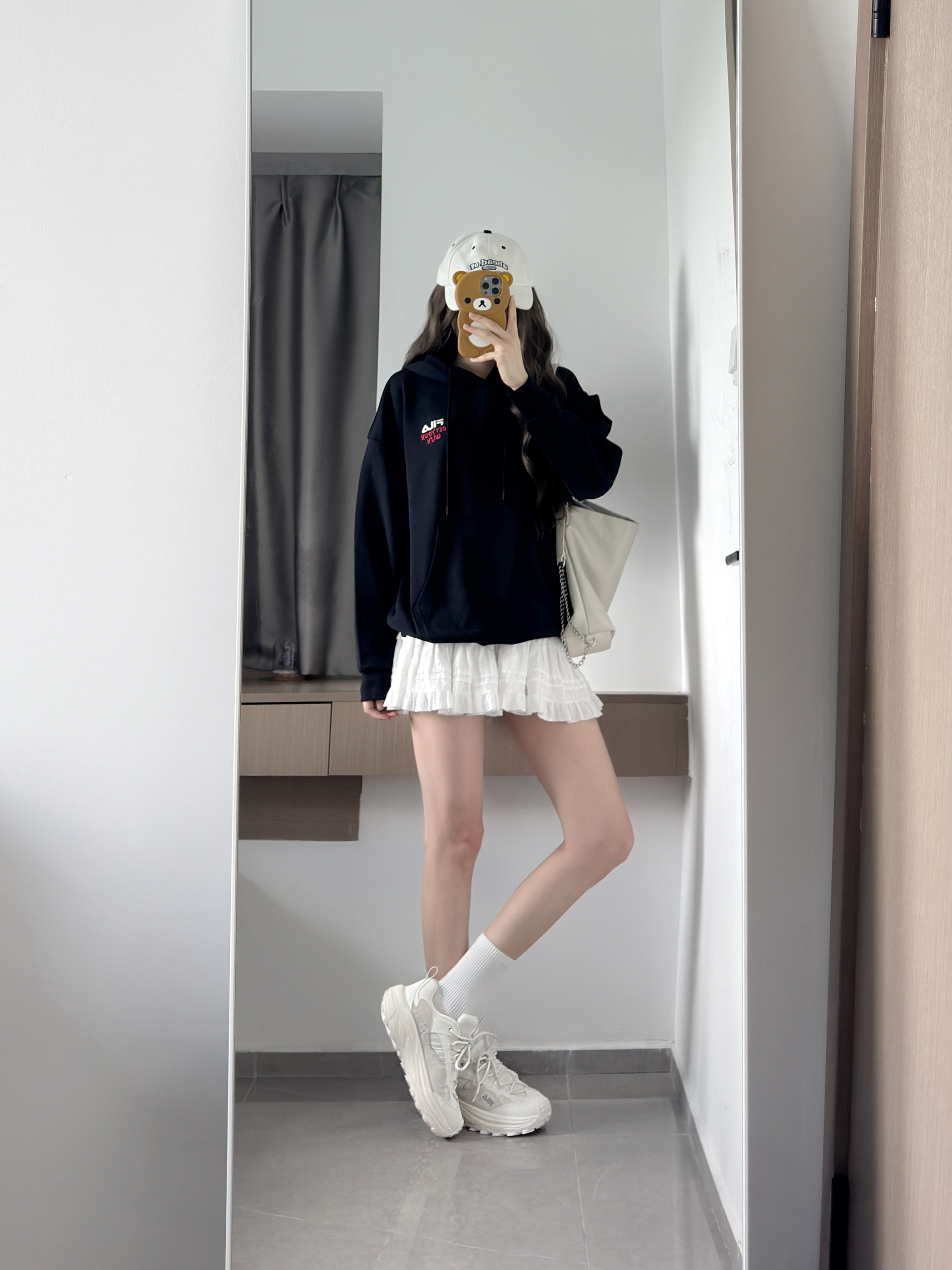 cleanfit一下～Fila卫衣➕老爹鞋好韩好好看！