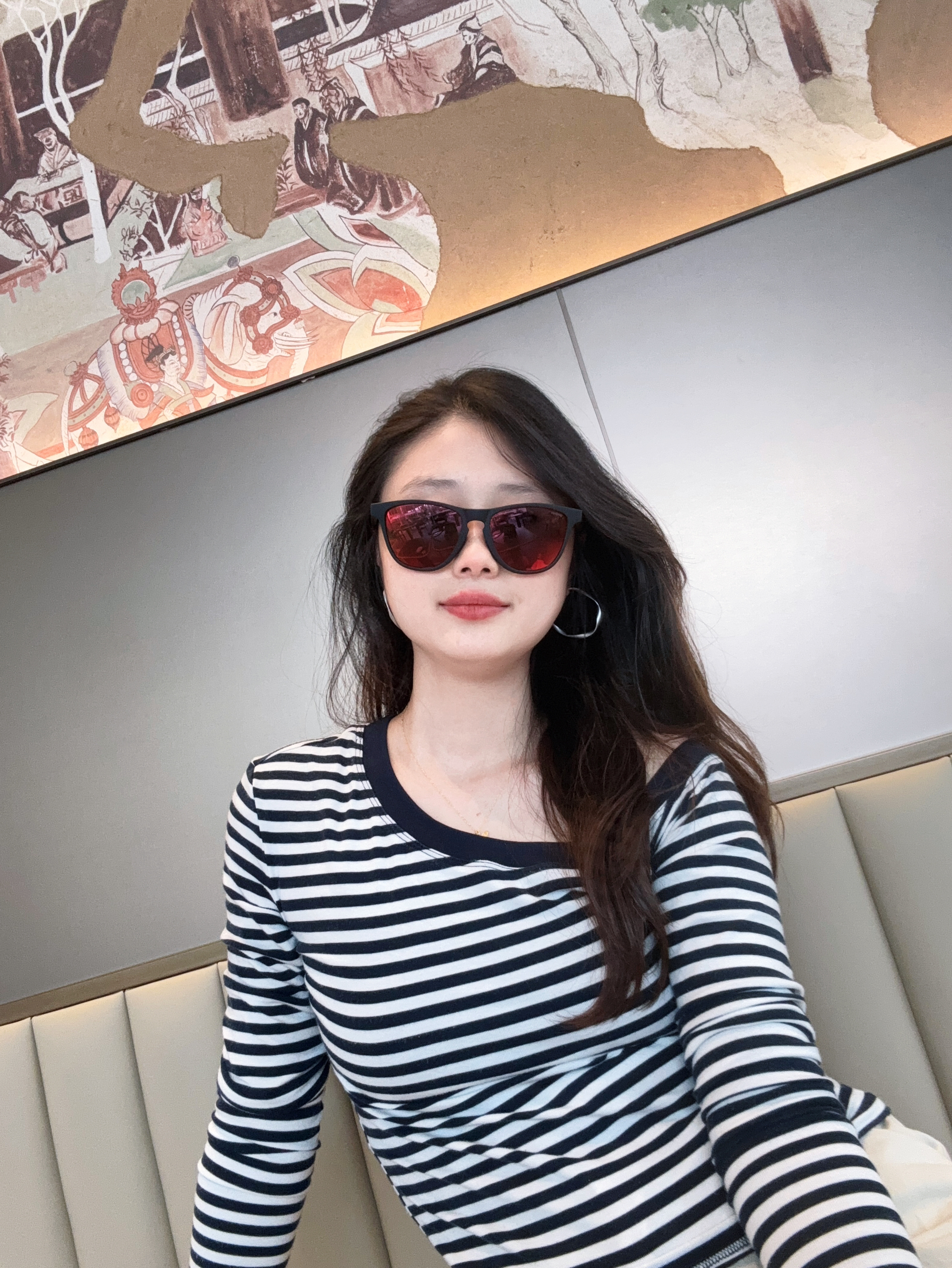 秋日氛围感墨镜🕶️ootd～