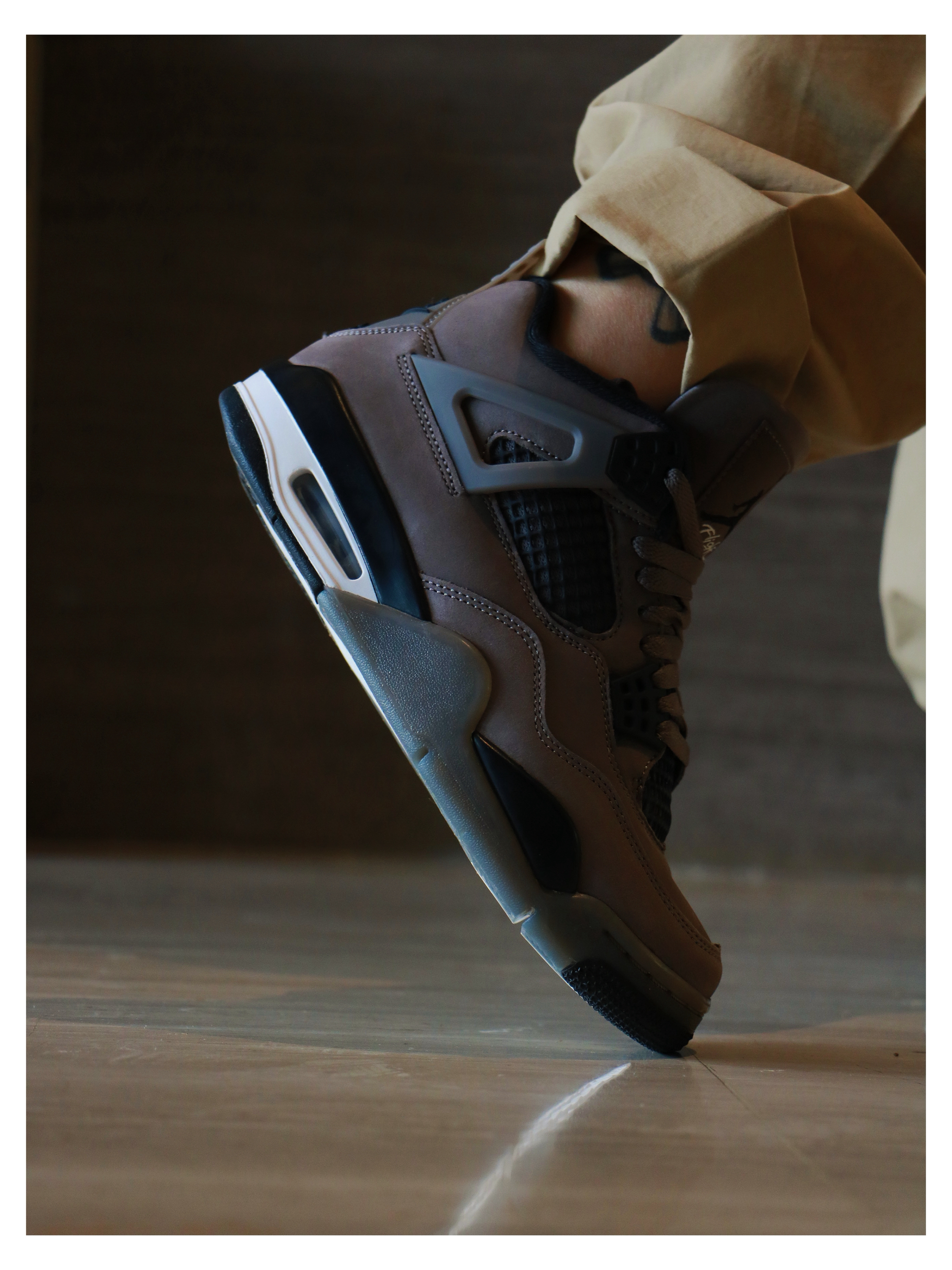 秋季复古街头风实战篮球鞋aj4分享