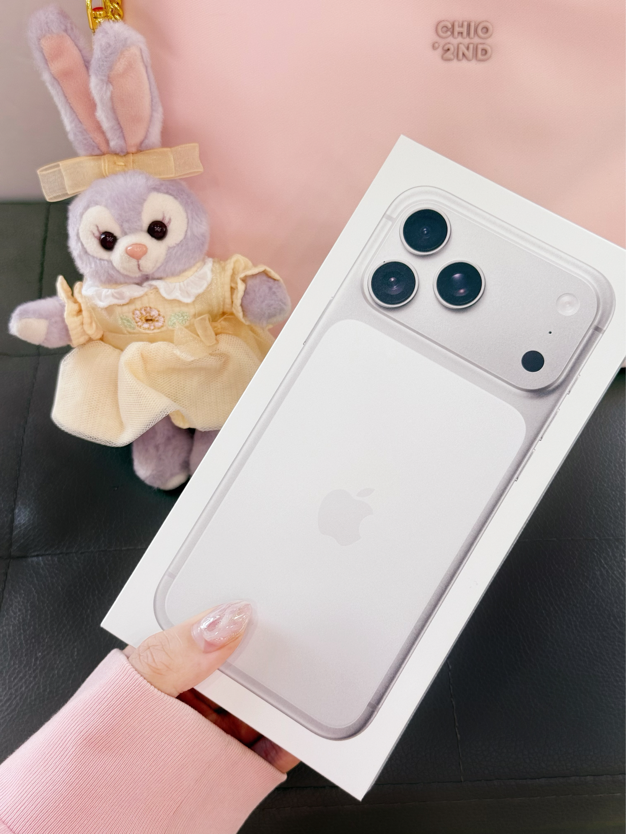 iPhone17 Pro Max银色到手啦!