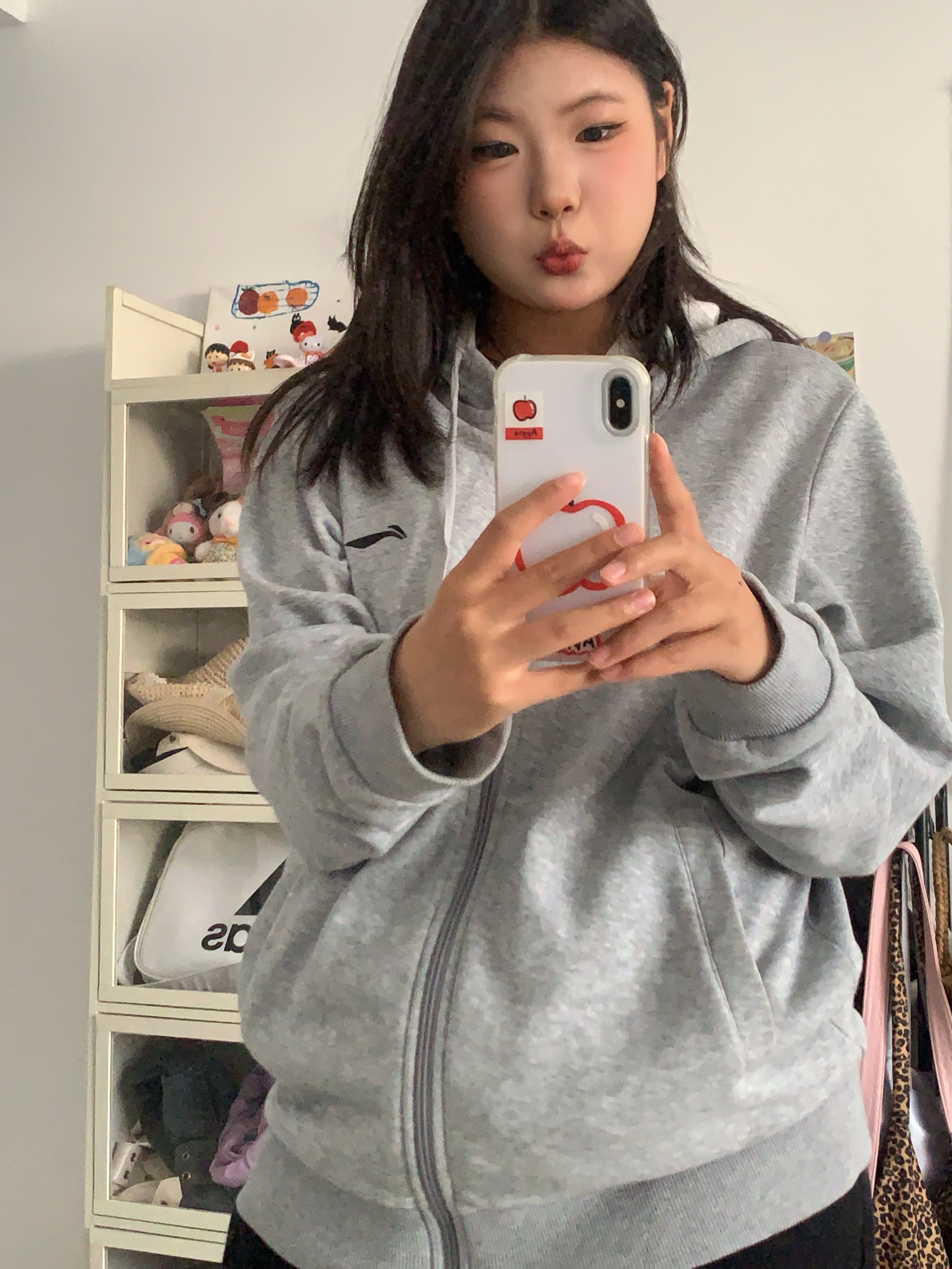 165|55kg微胖女孩👧百搭又好穿的卫衣分享