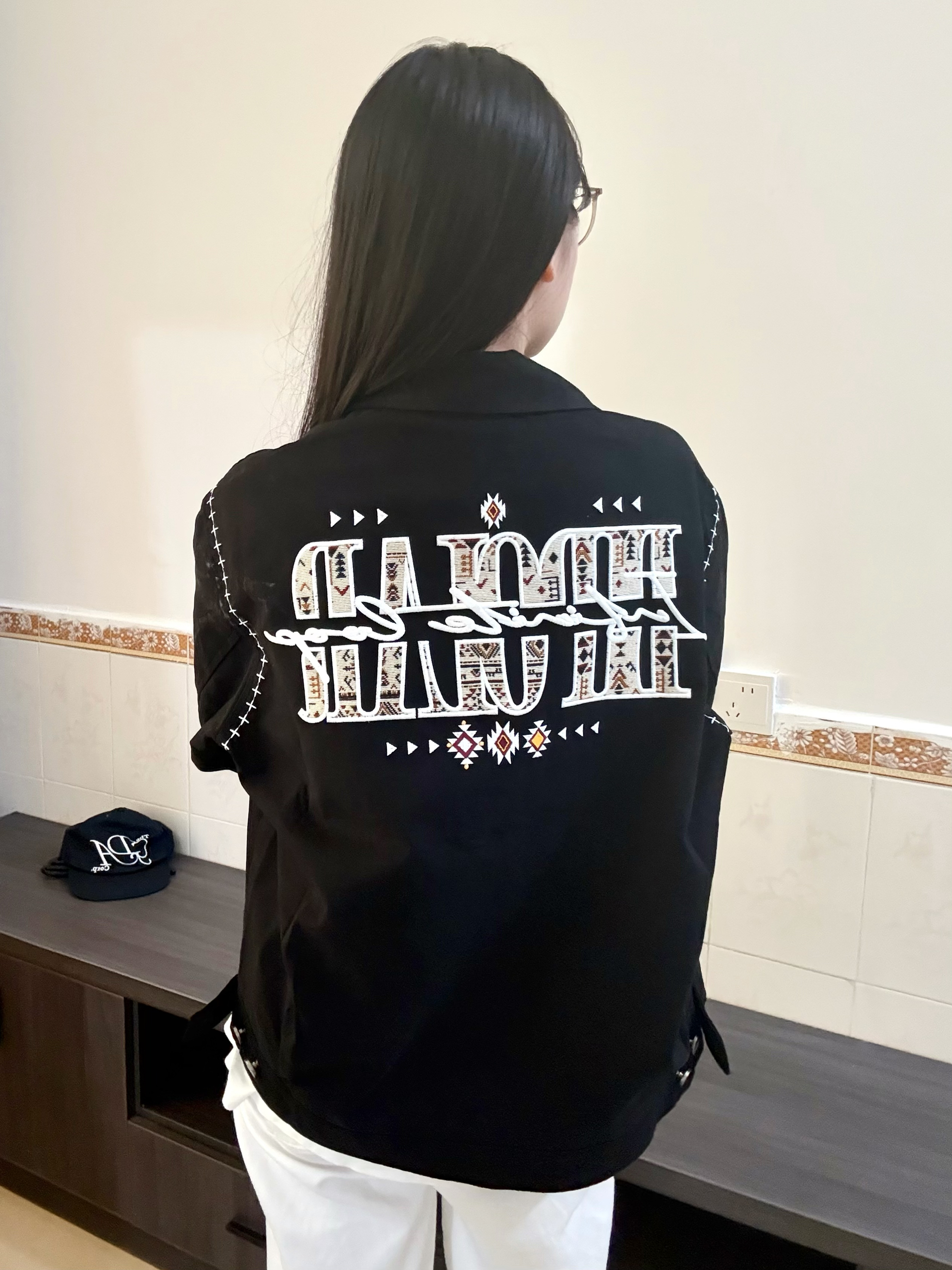 就这个民族风夹克帅！